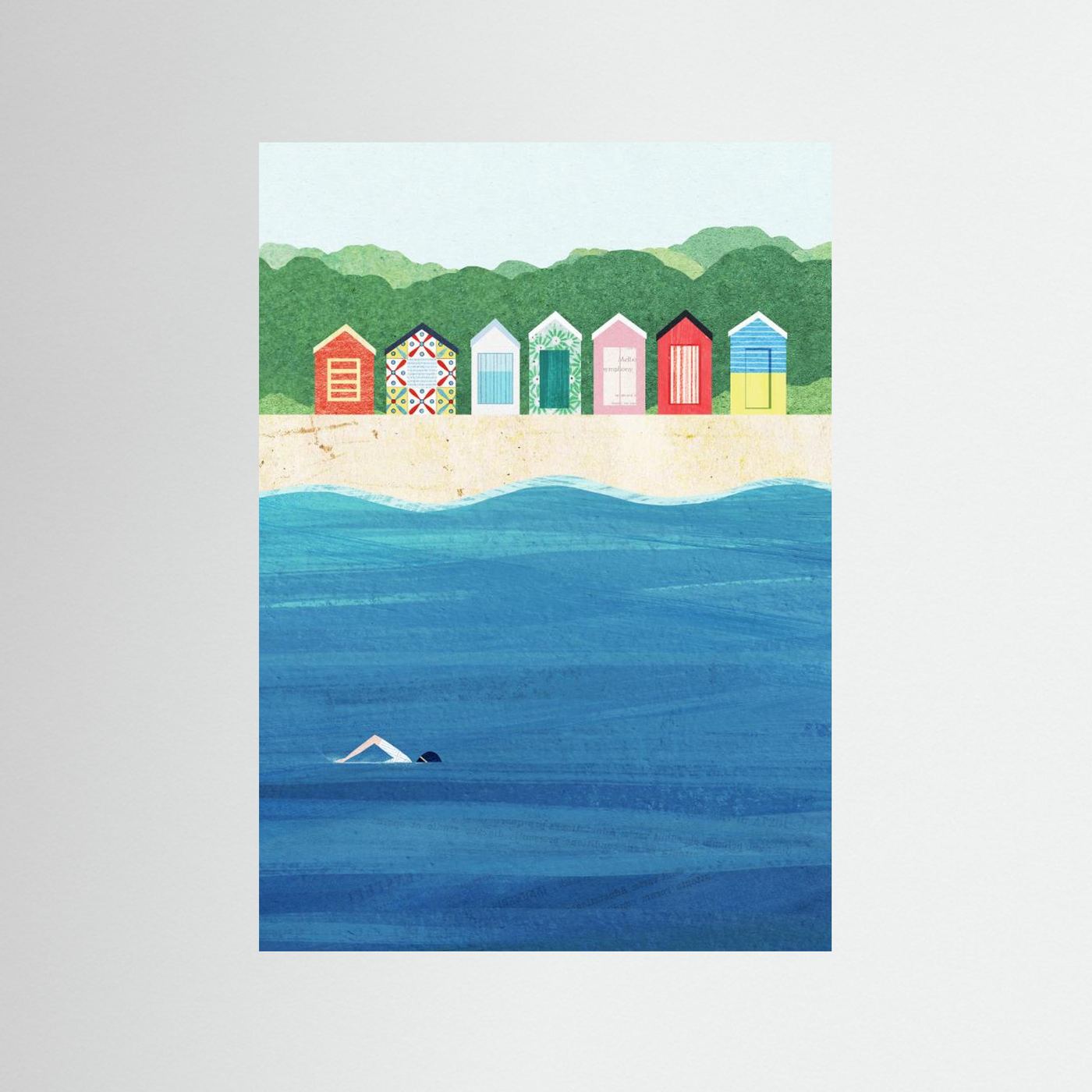 Beach Huts by Longwayhome