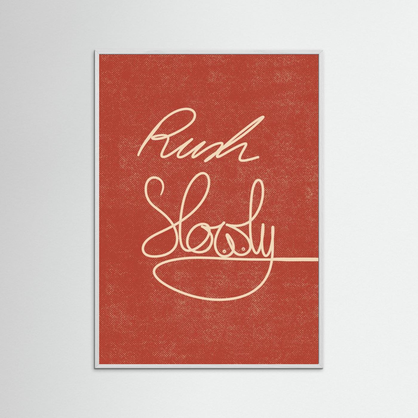 Rush Slowly by Mela Patterns