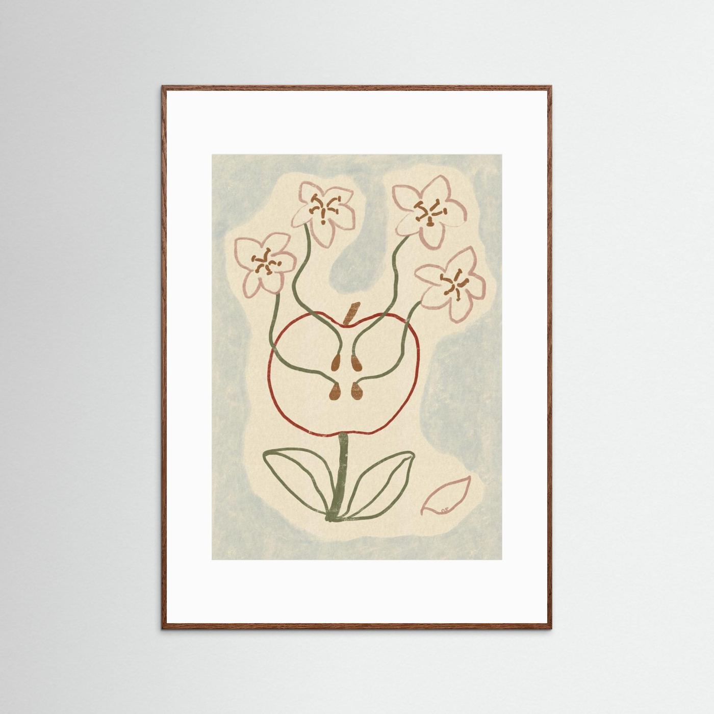 Blooming Apple Blossoms by Raipa Studio