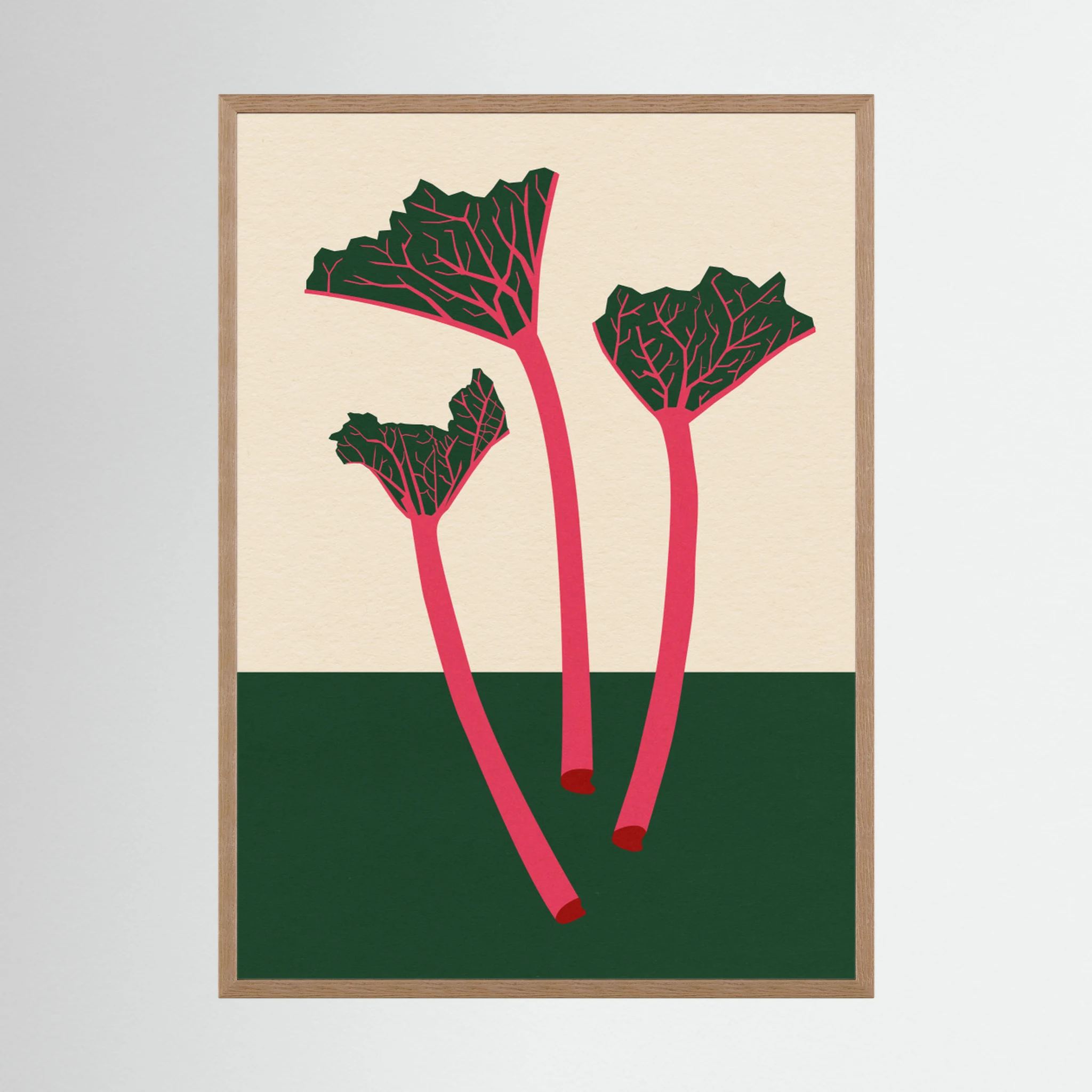 Swedish Garden Rhabarber by Rosi Feist