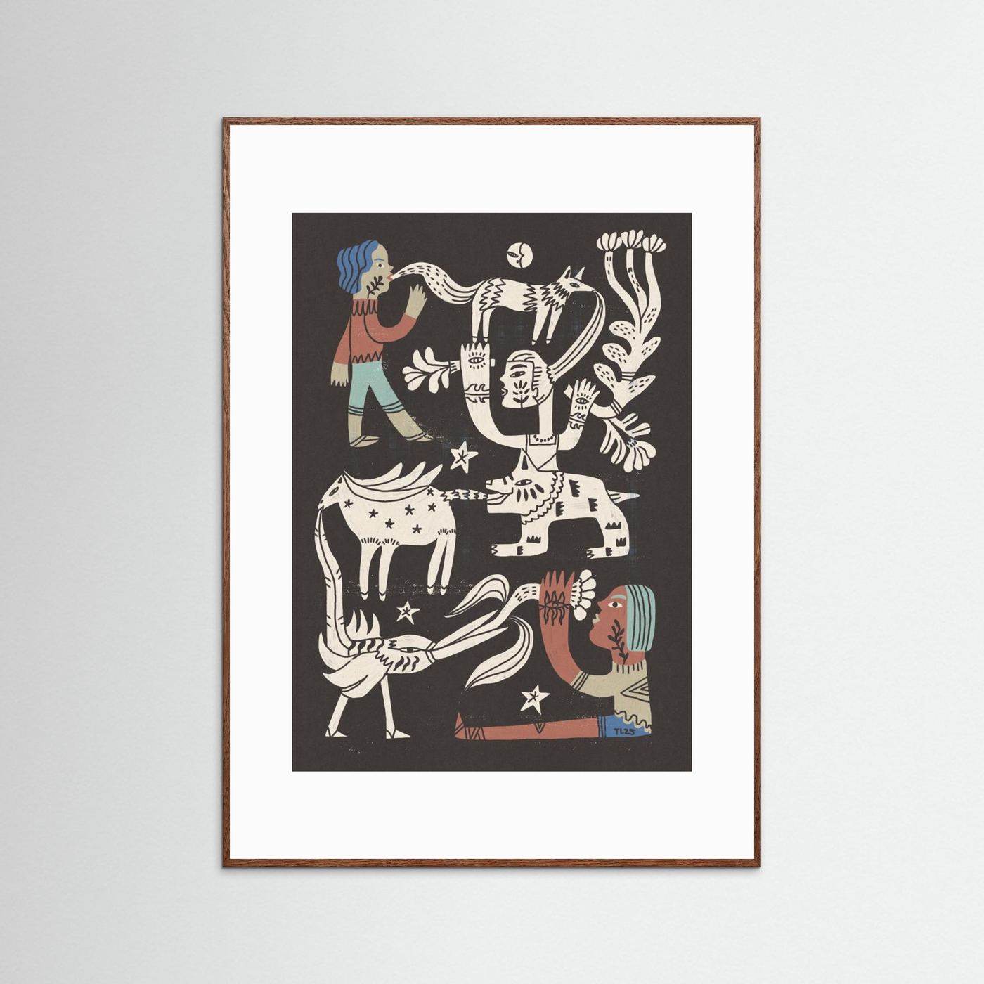 Tribal Spirit Animals by Raipa Studio
