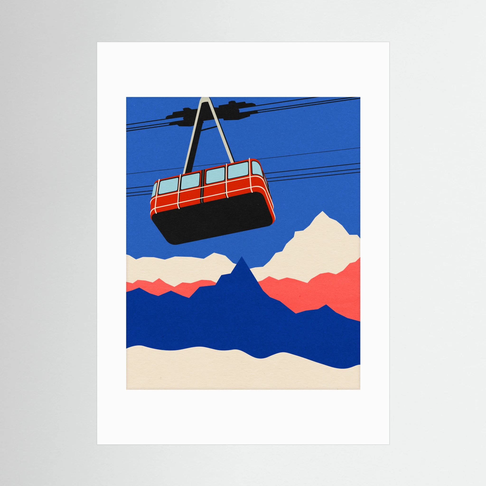Ski Mountains by Rosi Feist