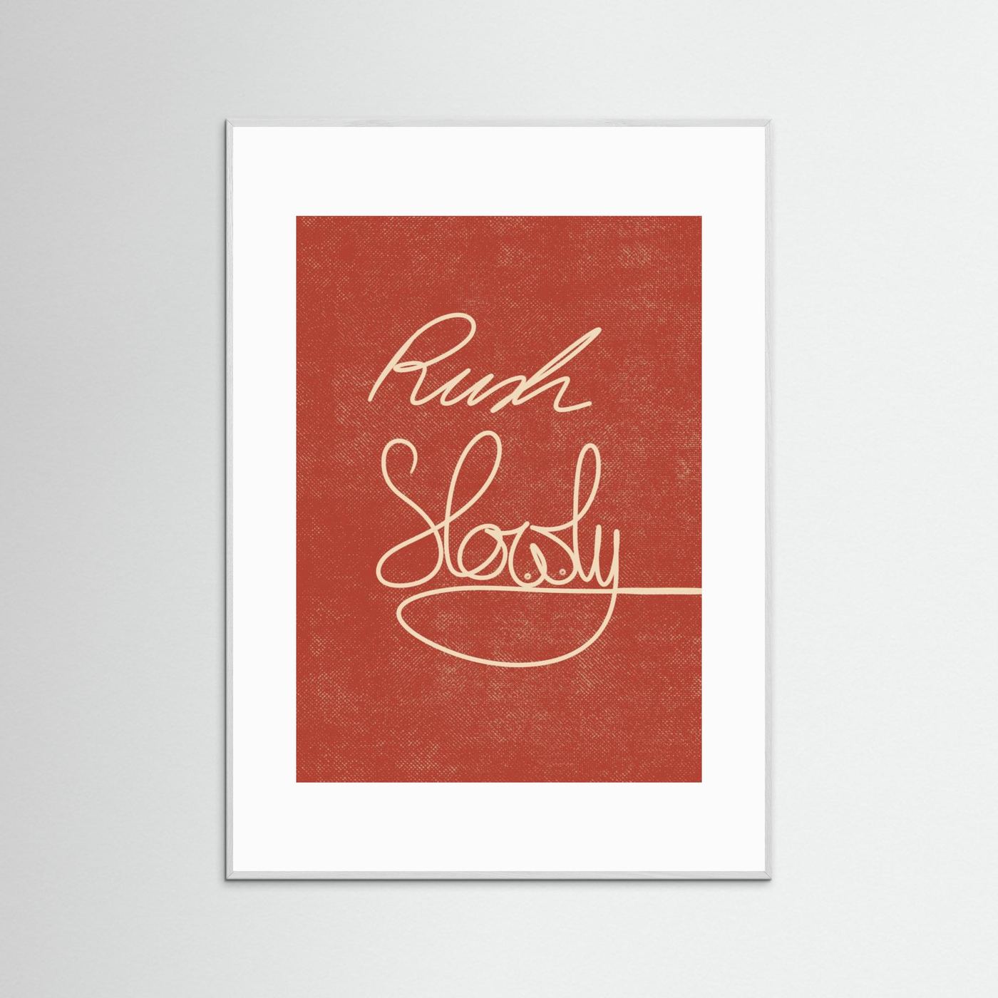 Rush Slowly by Mela Patterns