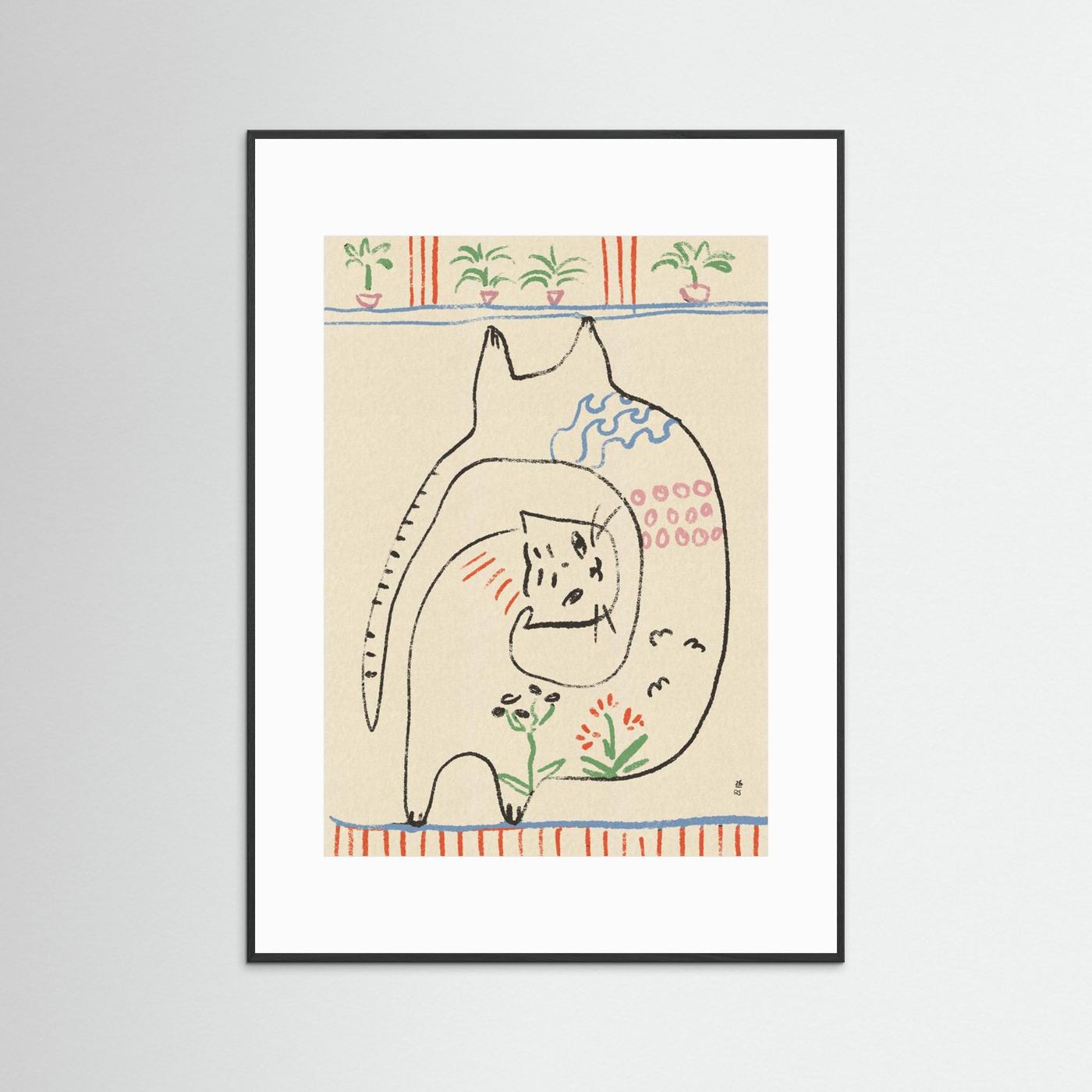 Playful Cats Illustration by Raipa Studio