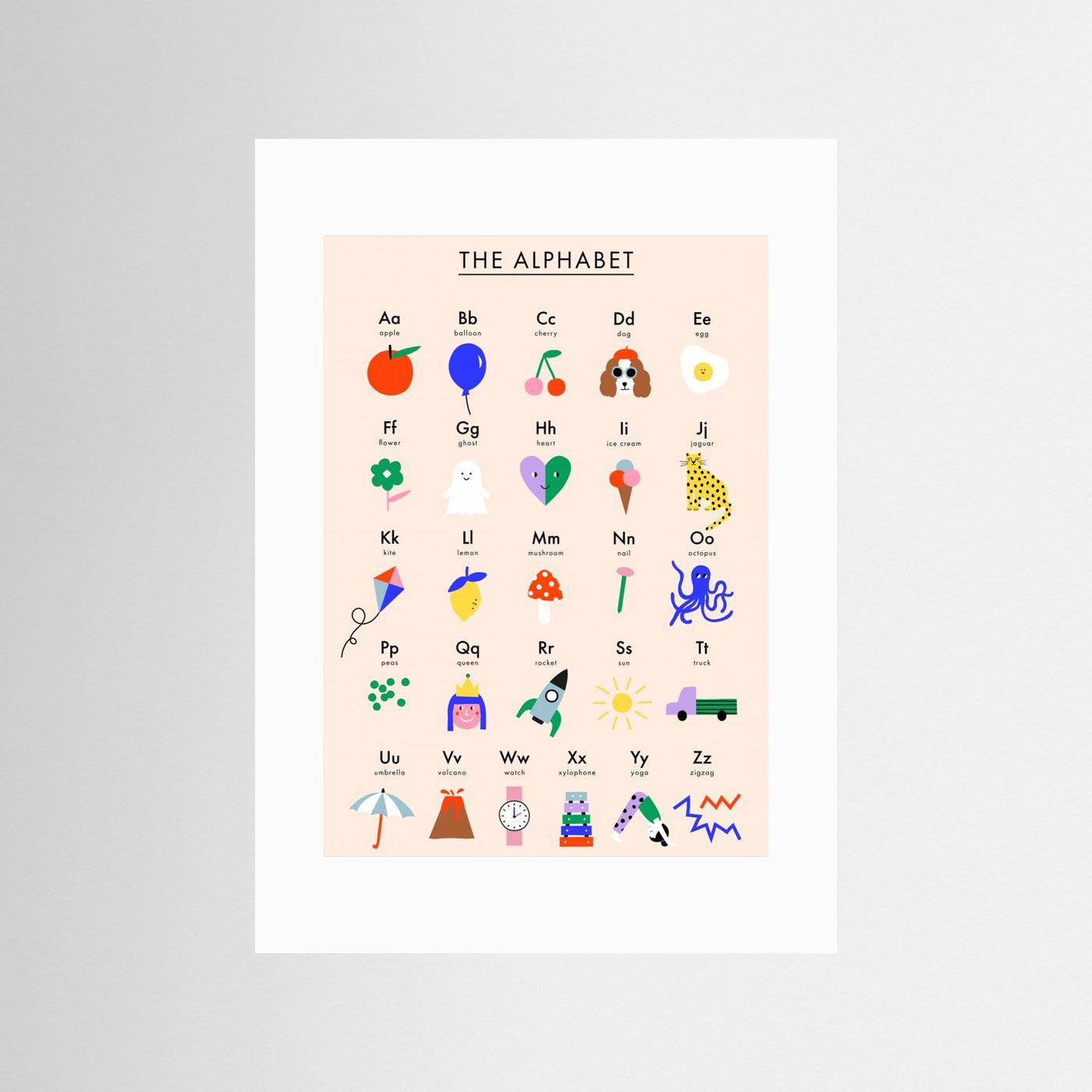 Colorful Kids Alphabet by Maren Gross