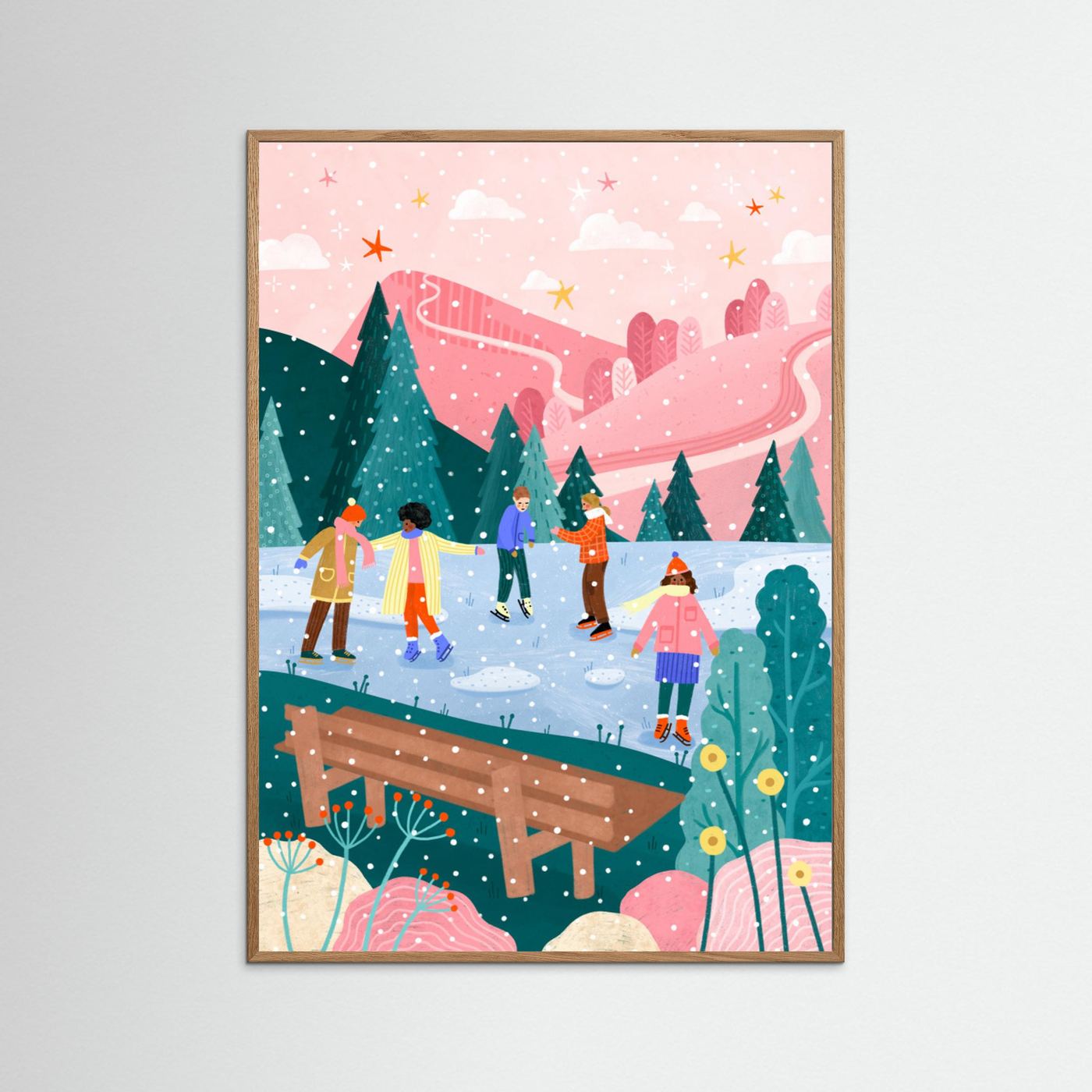 Ice Skating by Bea Müller