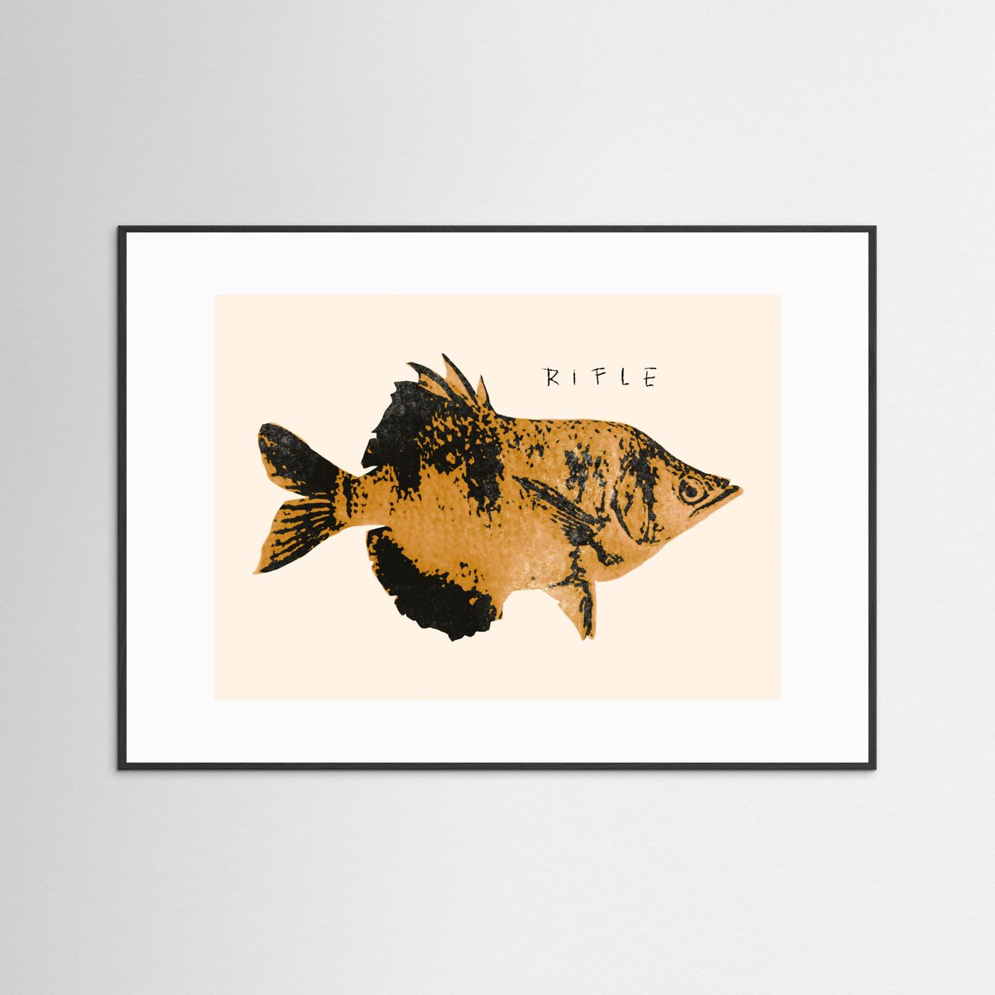 Rustic Patterned Fish by Josephin Hermsdorf