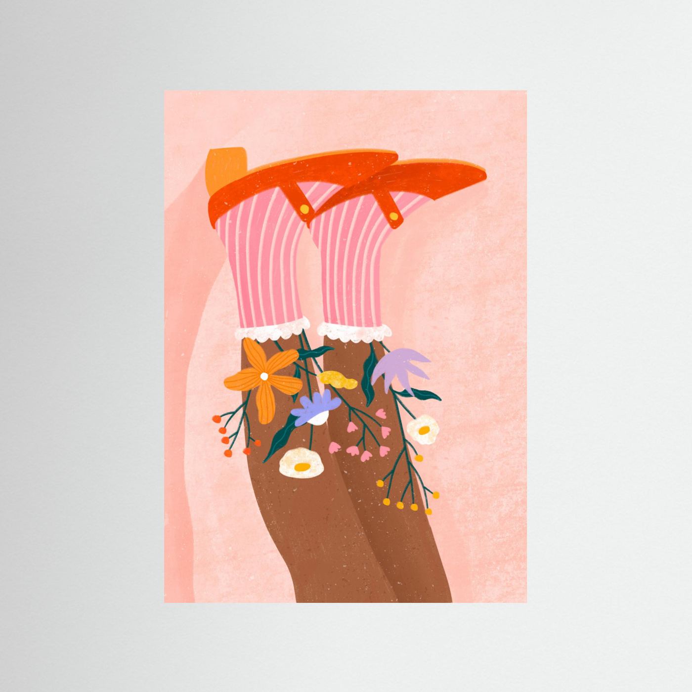 Floral Socks by Bea Müller