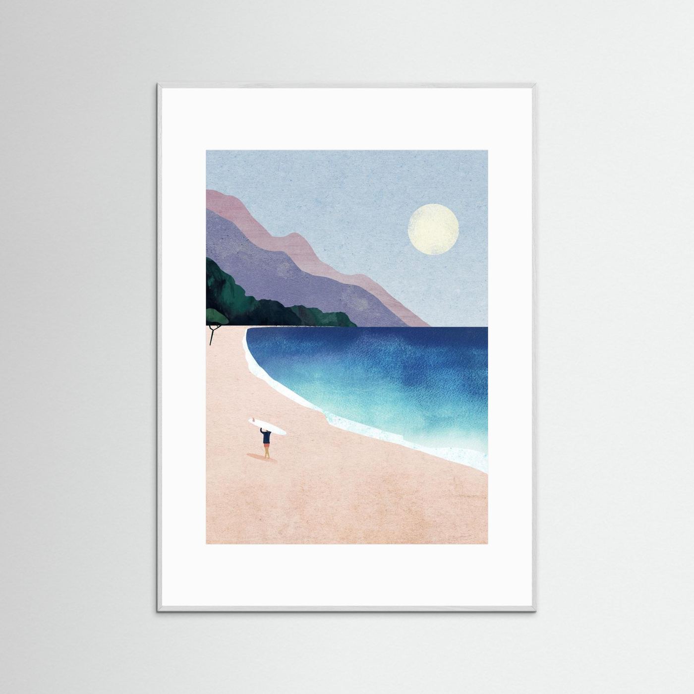Surf Beach by Longwayhome