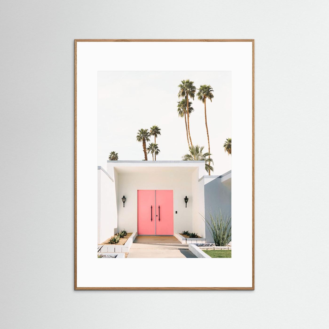 Palm Springs Pink Door by Kathrin Pienaar