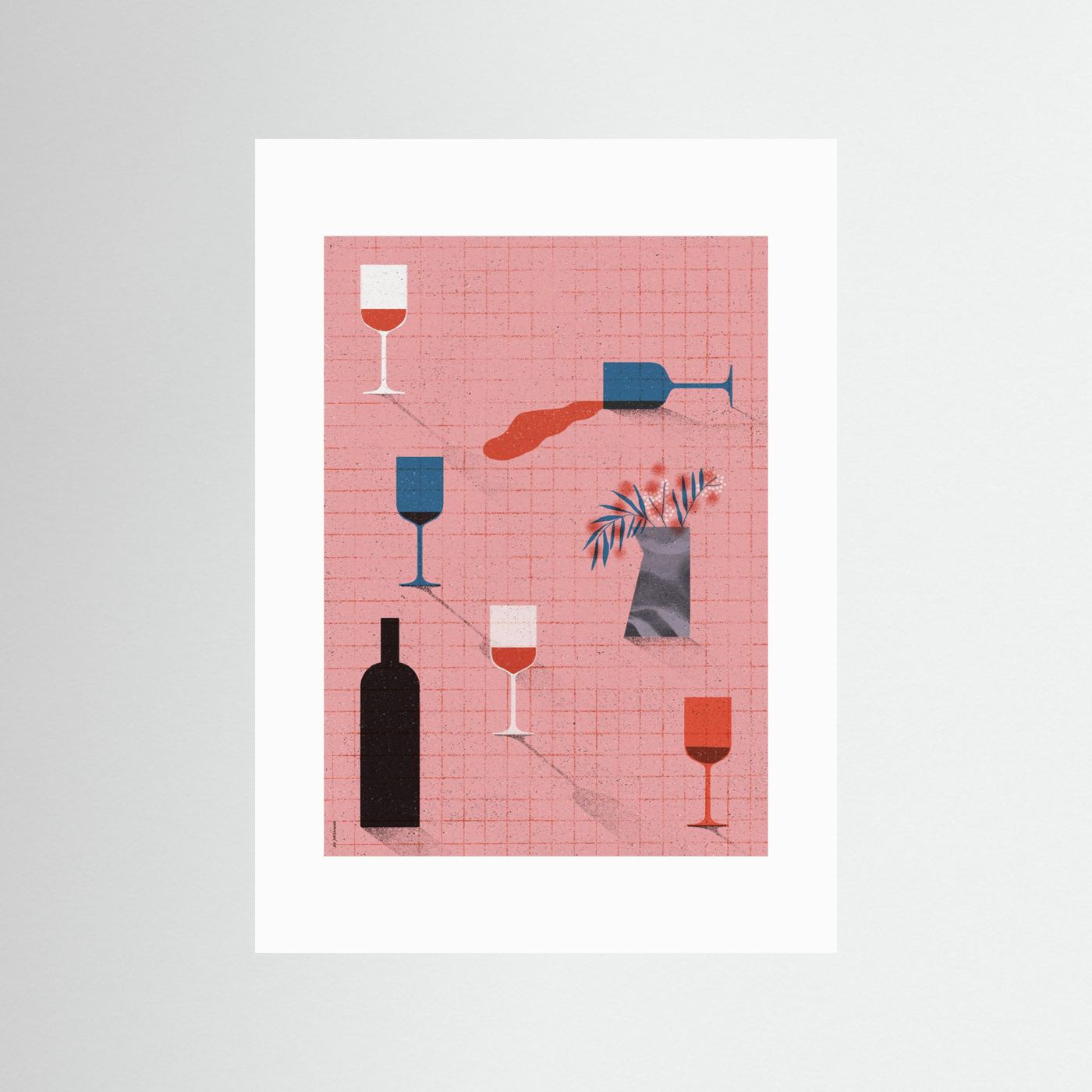 Wine by Ada Jarzebowska