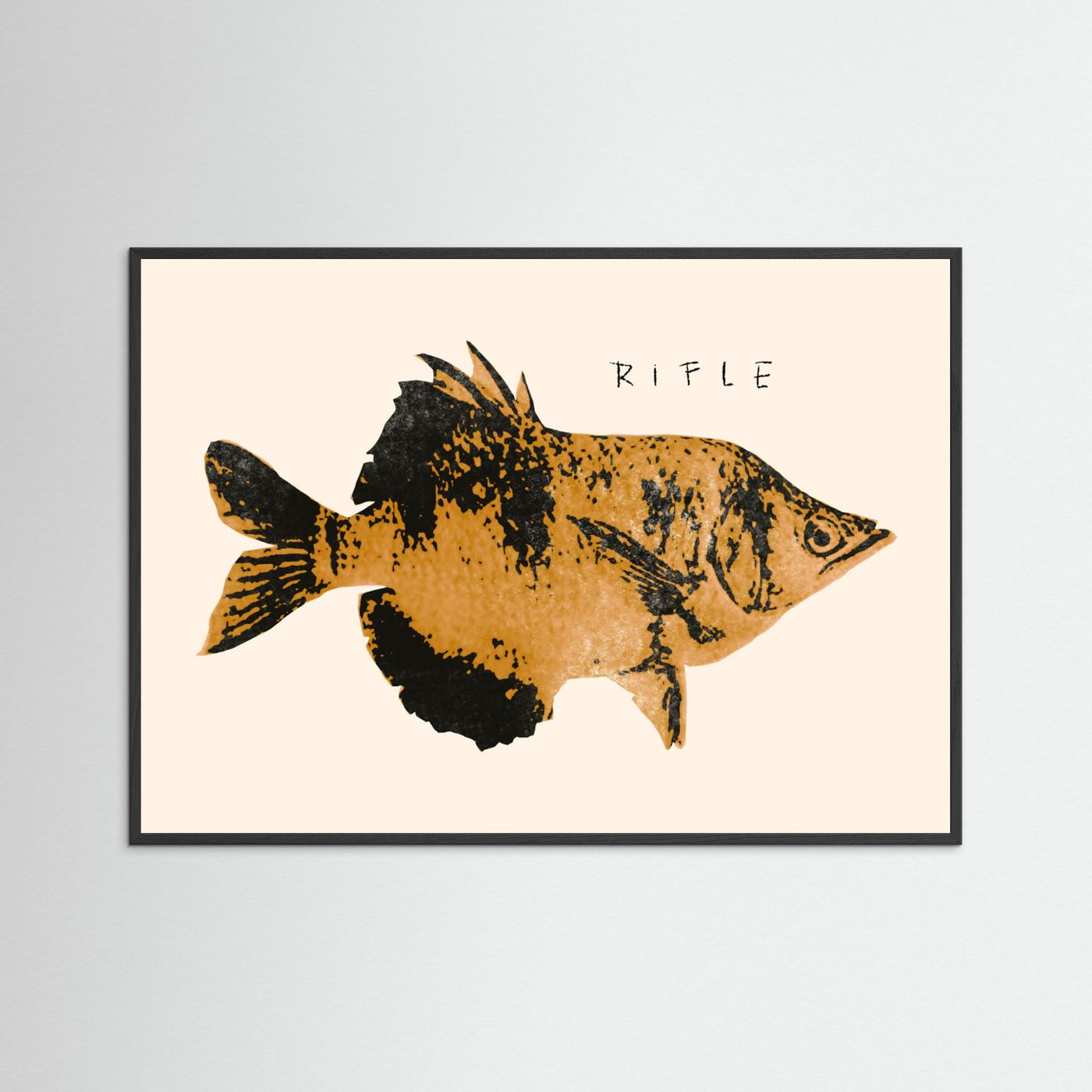 Rustic Patterned Fish by Josephin Hermsdorf