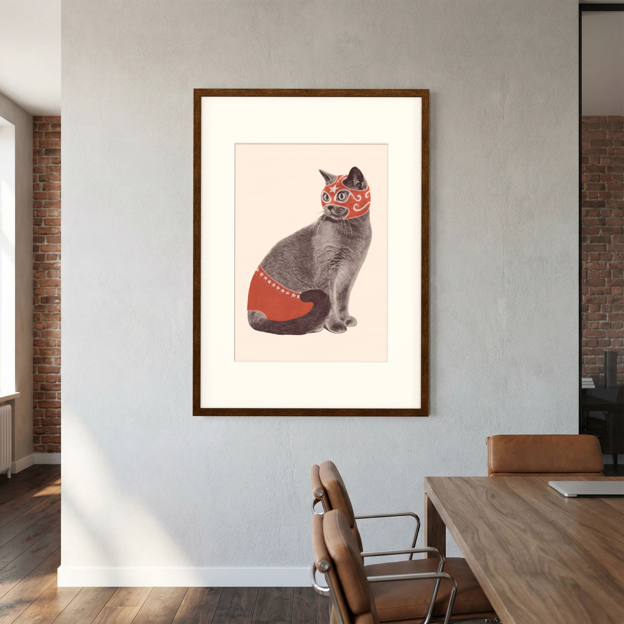 Chat Catcheur by Florent Bodart