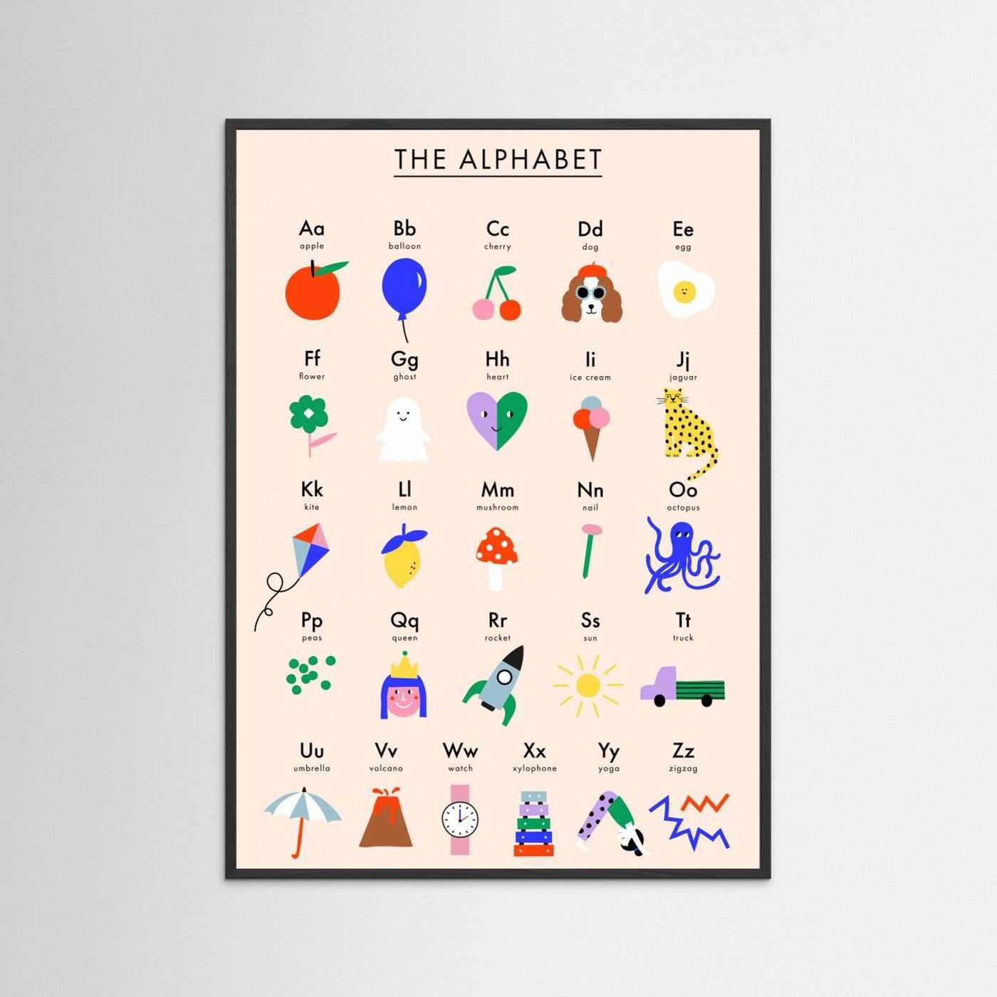 Colorful Kids Alphabet by Maren Gross