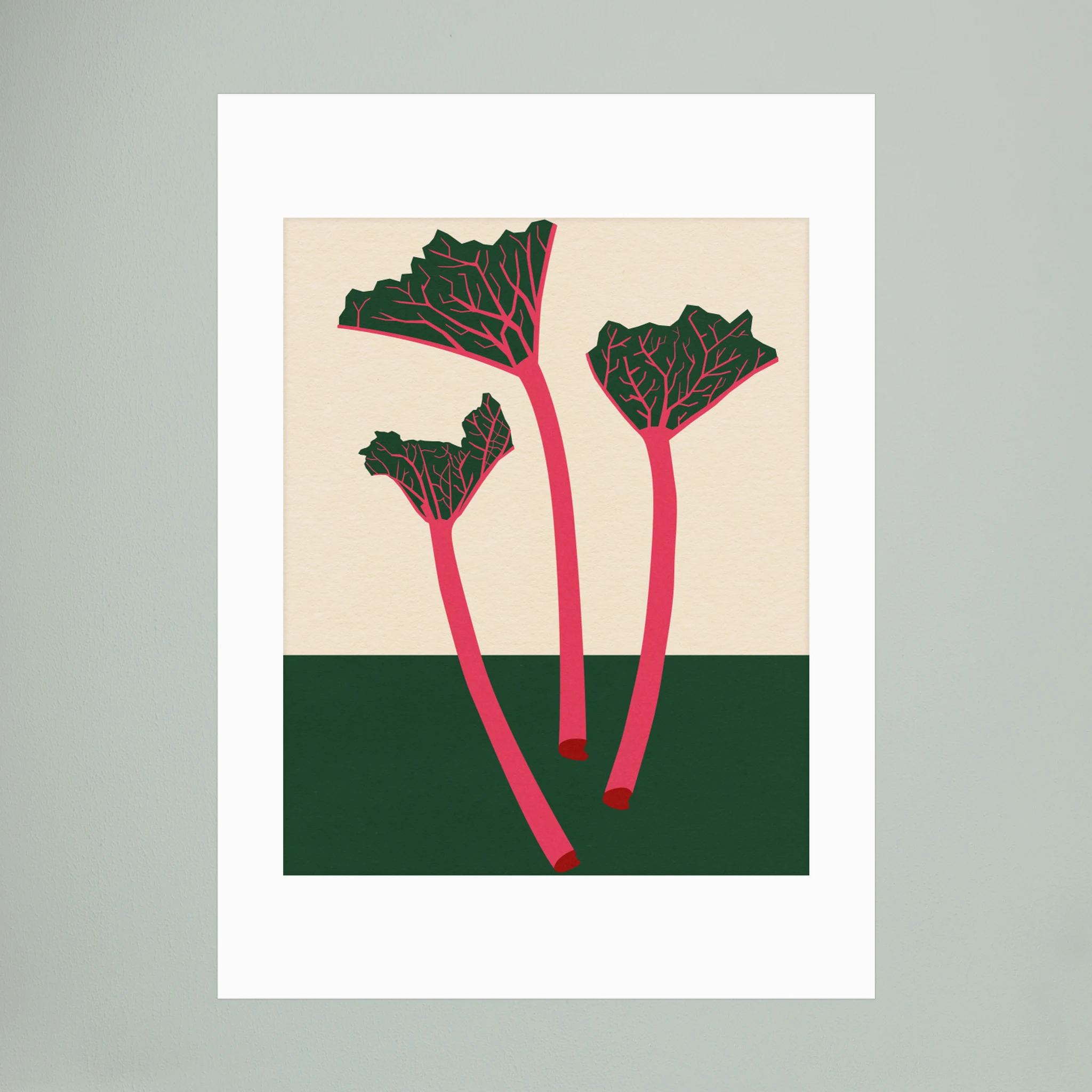 Swedish Garden Rhabarber by Rosi Feist