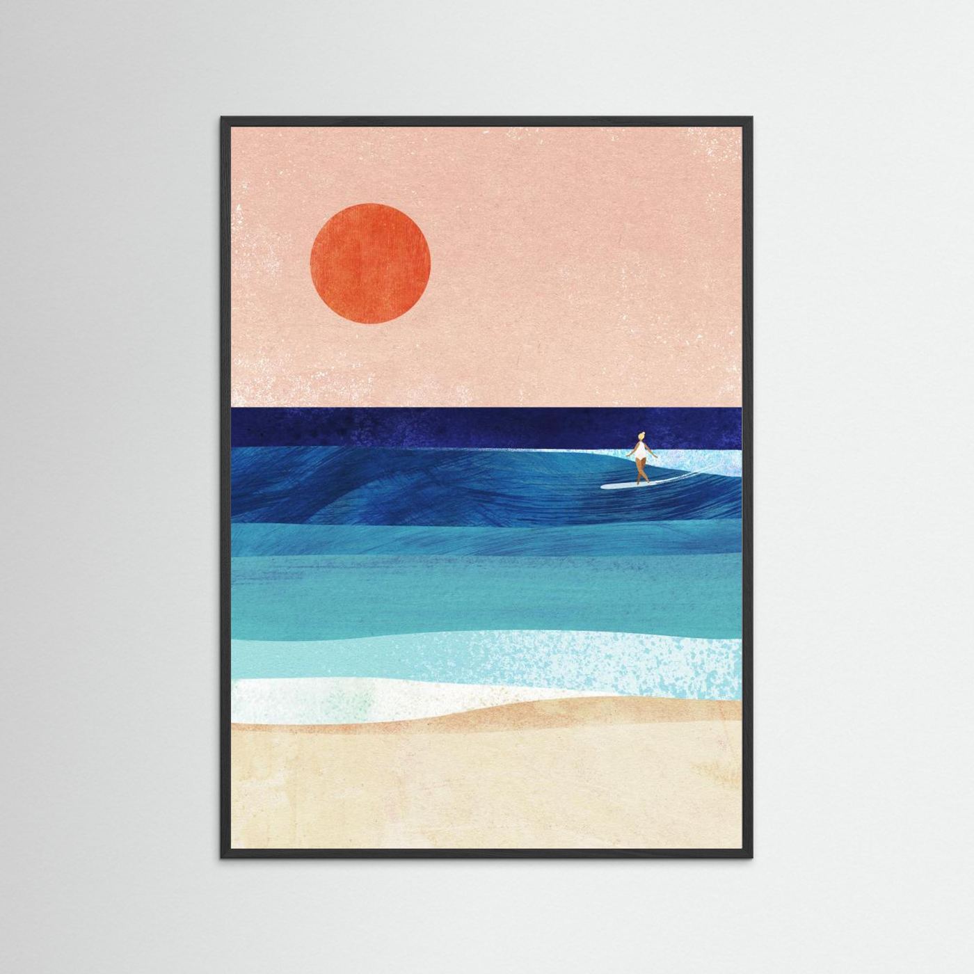 Surf Girl by Longwayhome