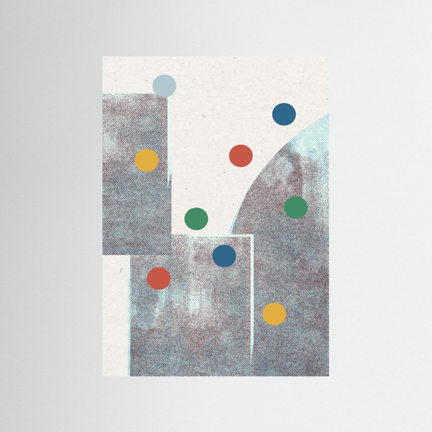 Retro Dots No.1 by The Miuus Studio