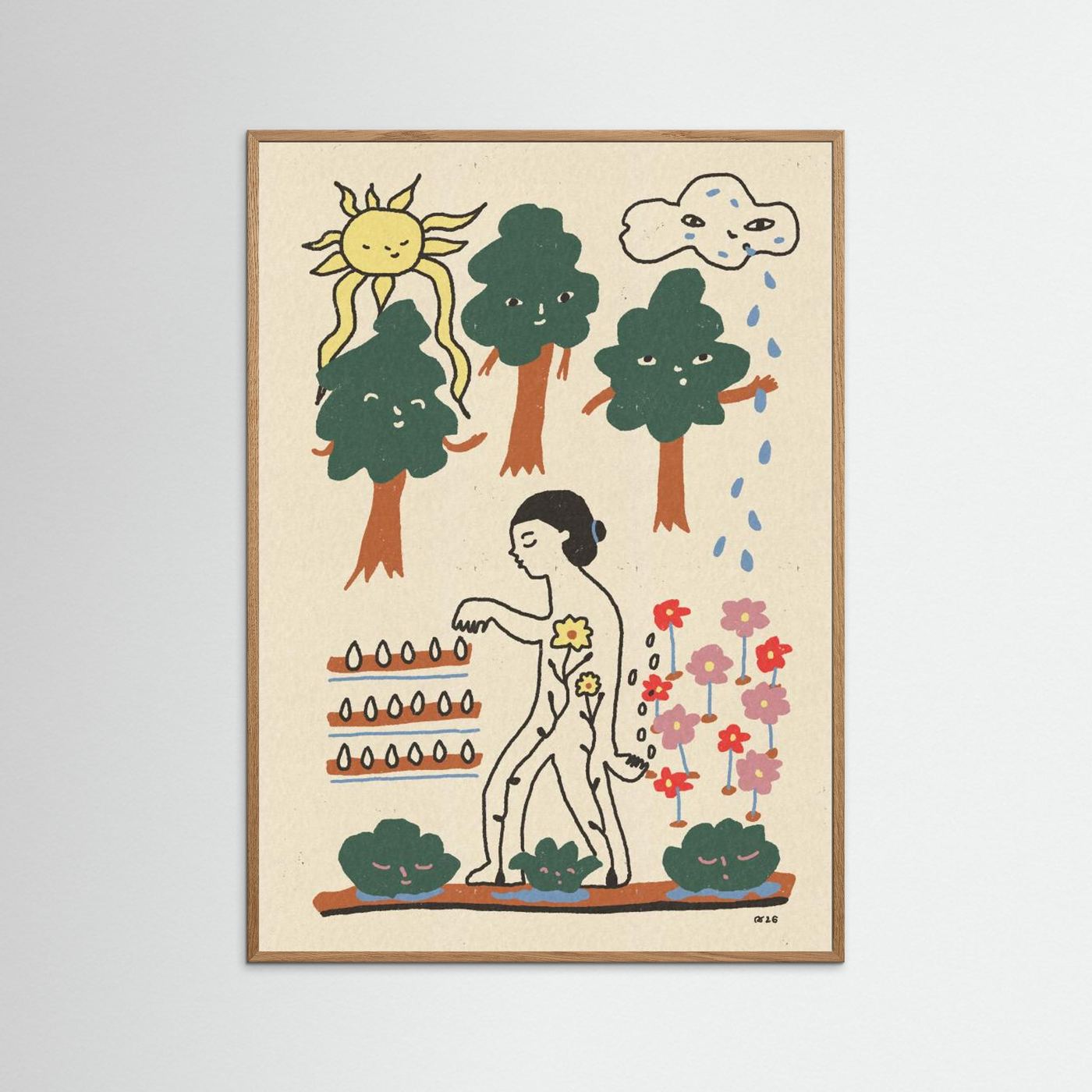 Inner Garden Growth by Raipa Studio