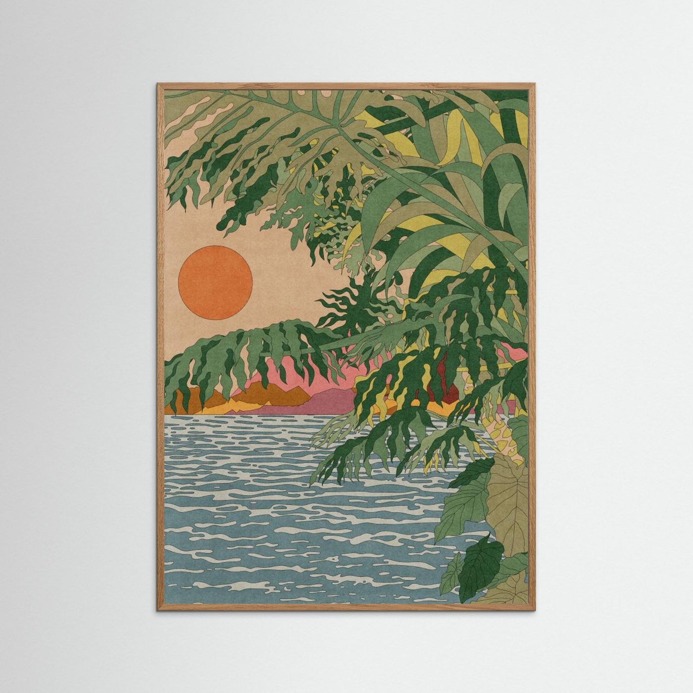Orange Moon by Omg Kitty