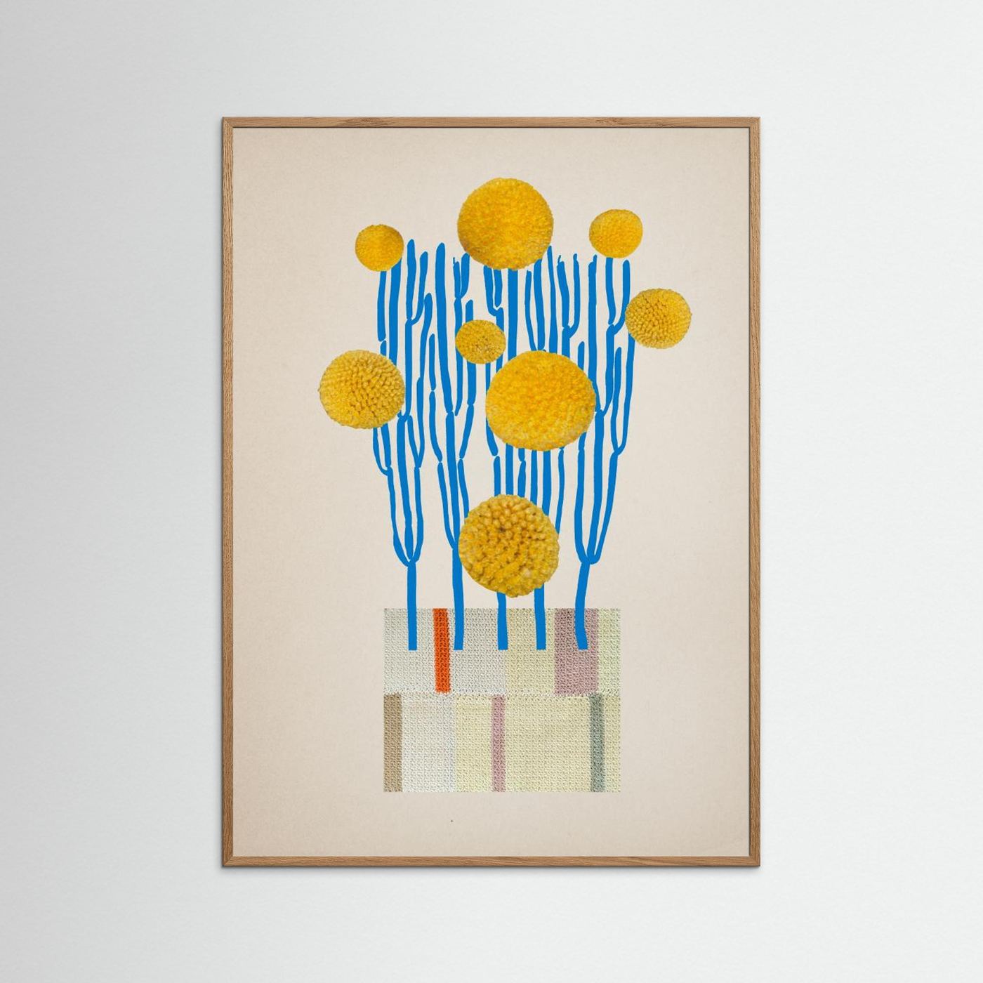 Dianajahns Potted Stick Plant 16x20 21 by Diana Jahns