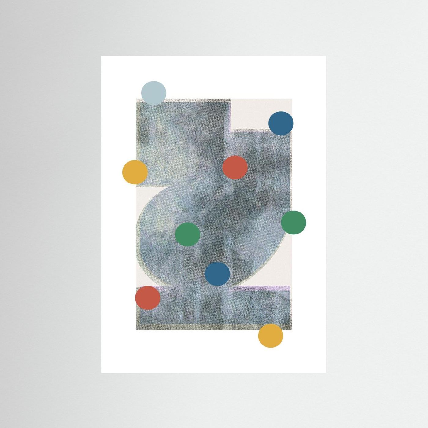 Retro Dots No2. by The Miuus Studio
