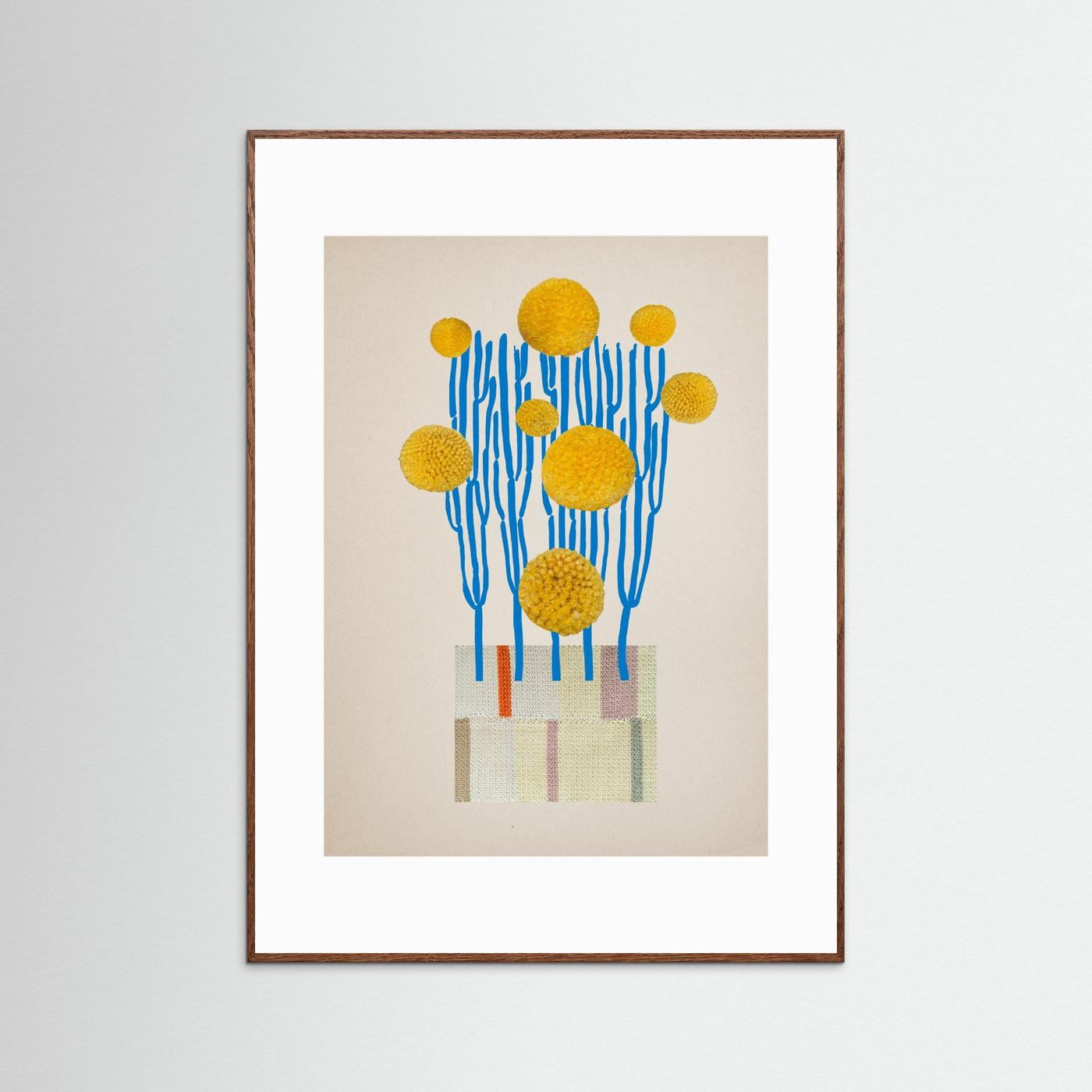 Dianajahns Potted Stick Plant 16x20 21 by Diana Jahns