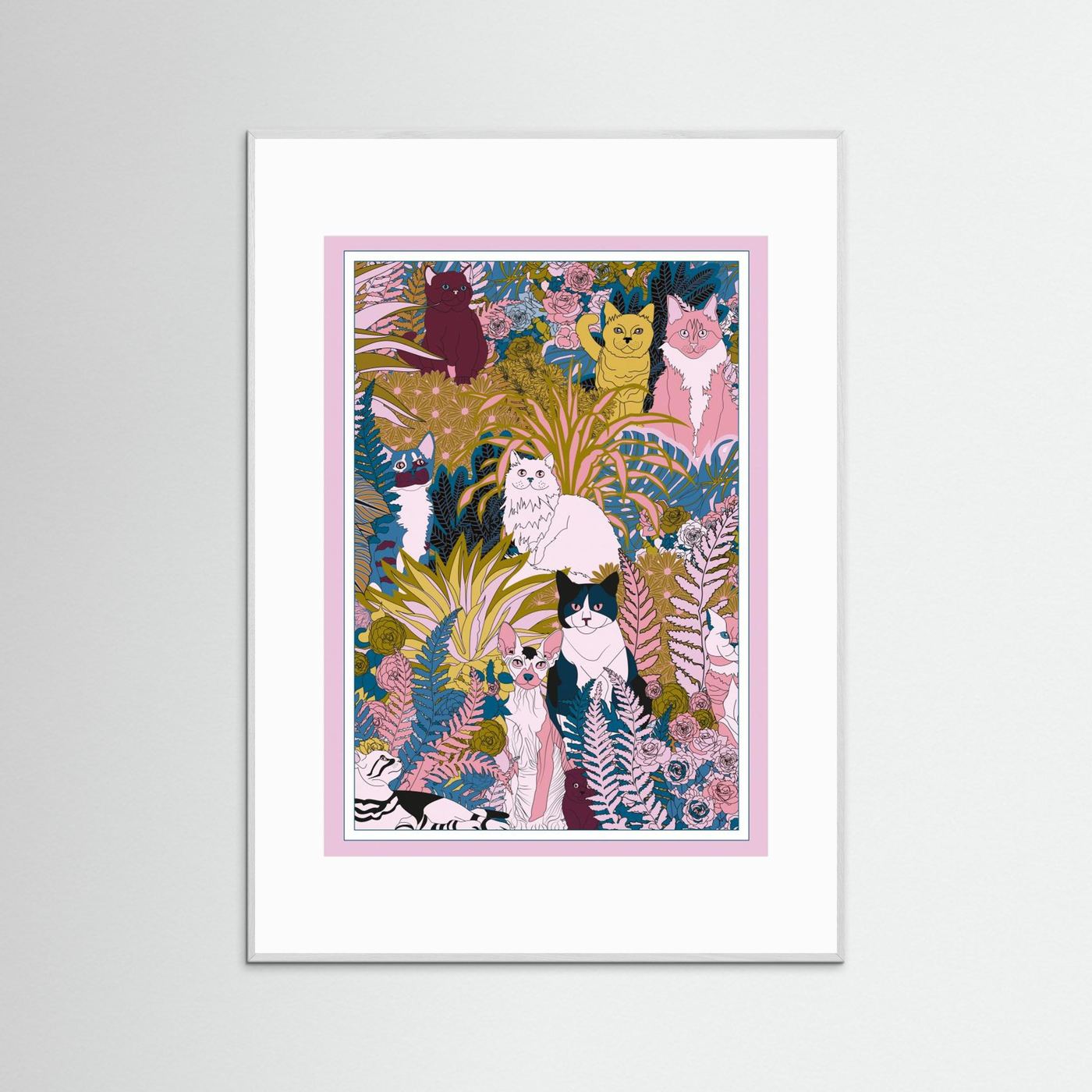 Garden Cats by Omg Kitty