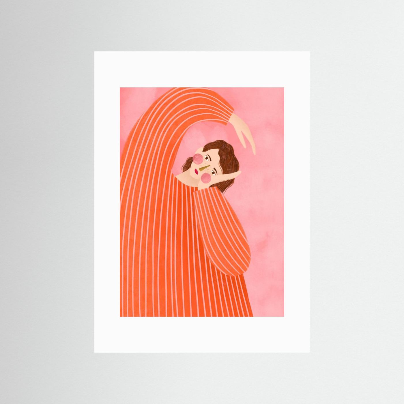 The Woman With the Orange Dress by Bea Müller