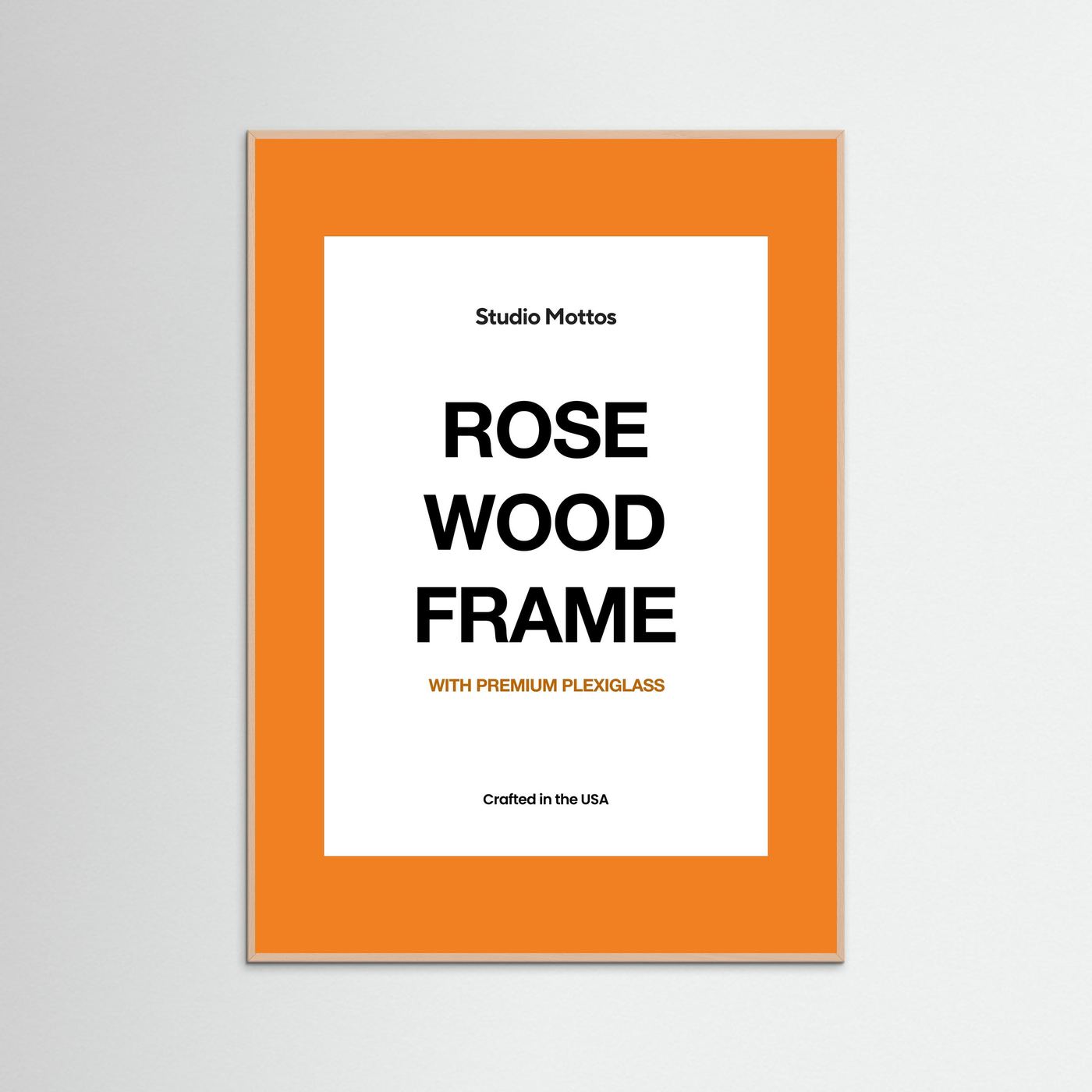 Rose Wood Frame