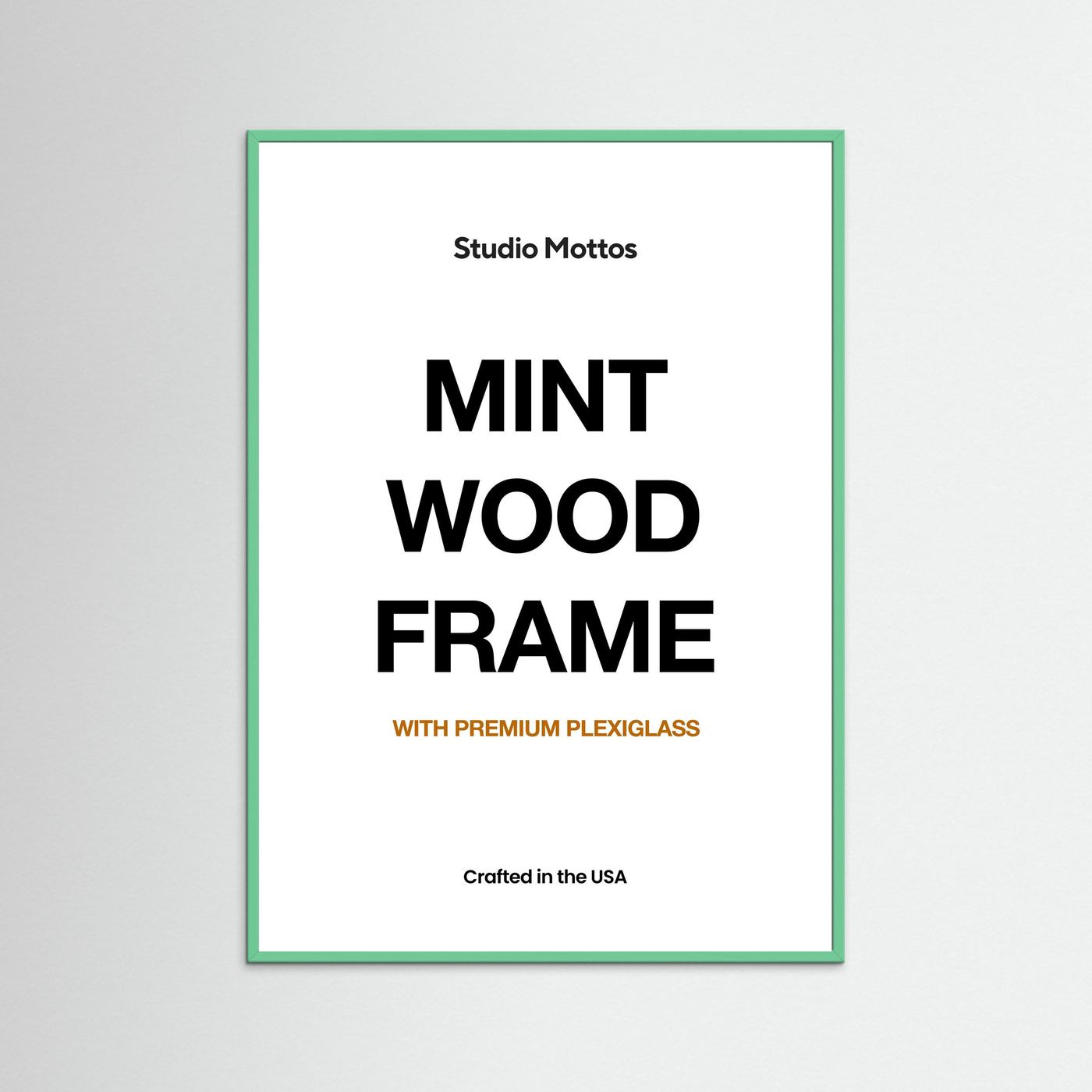 Mint Wood Frame