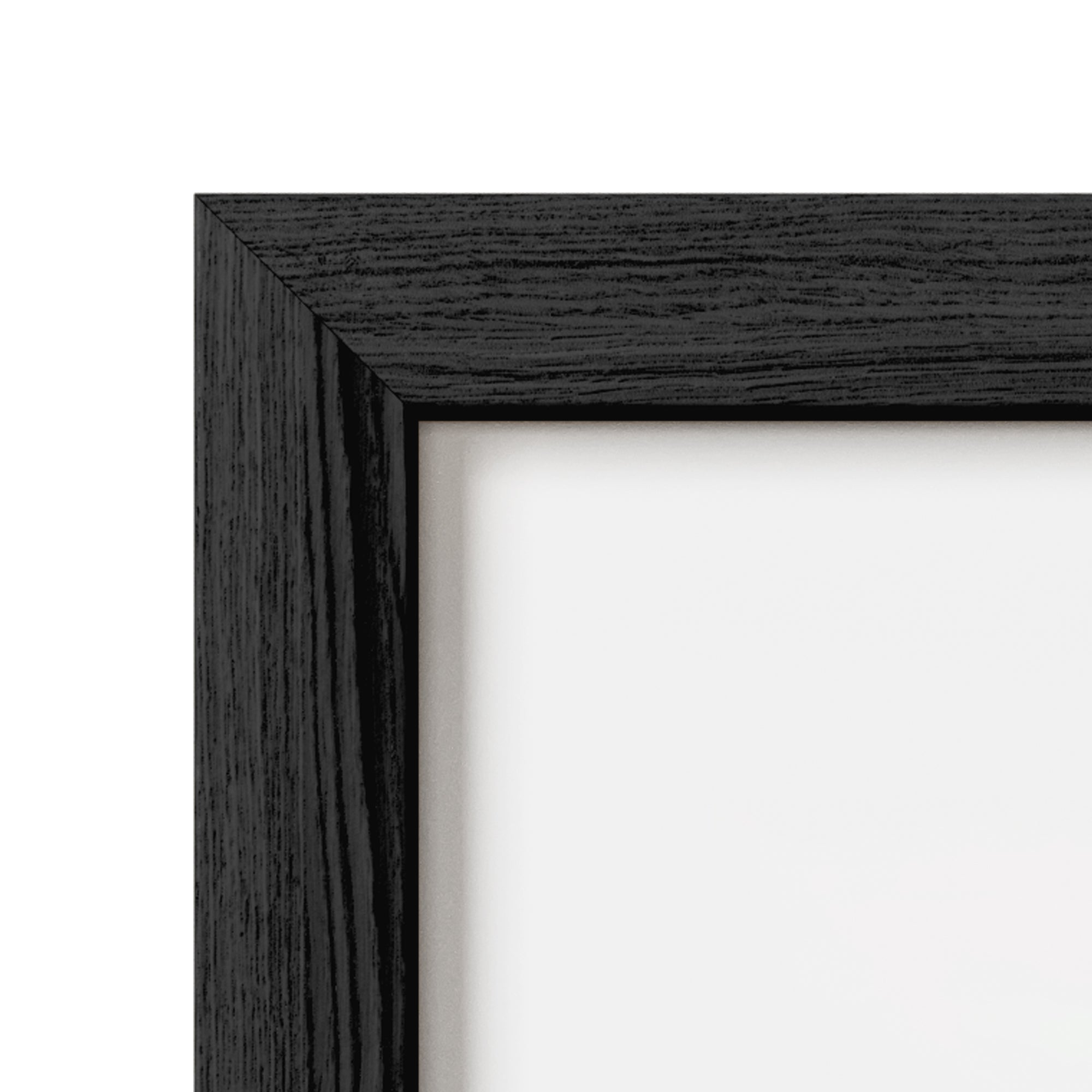 Black Oak Frame with real glass. Crafted in the USA.