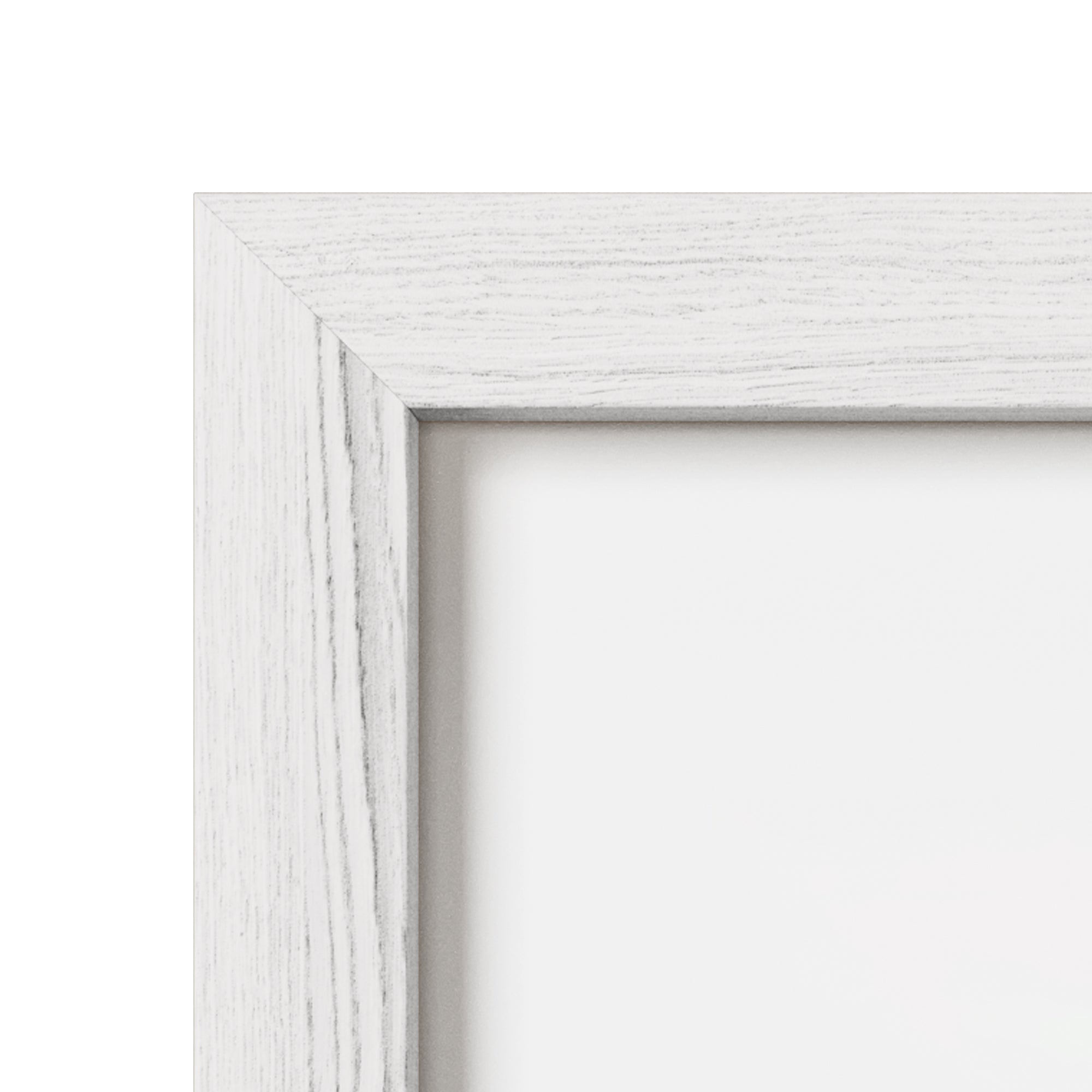 White Oak Frame with real glass. Crafted in the USA.