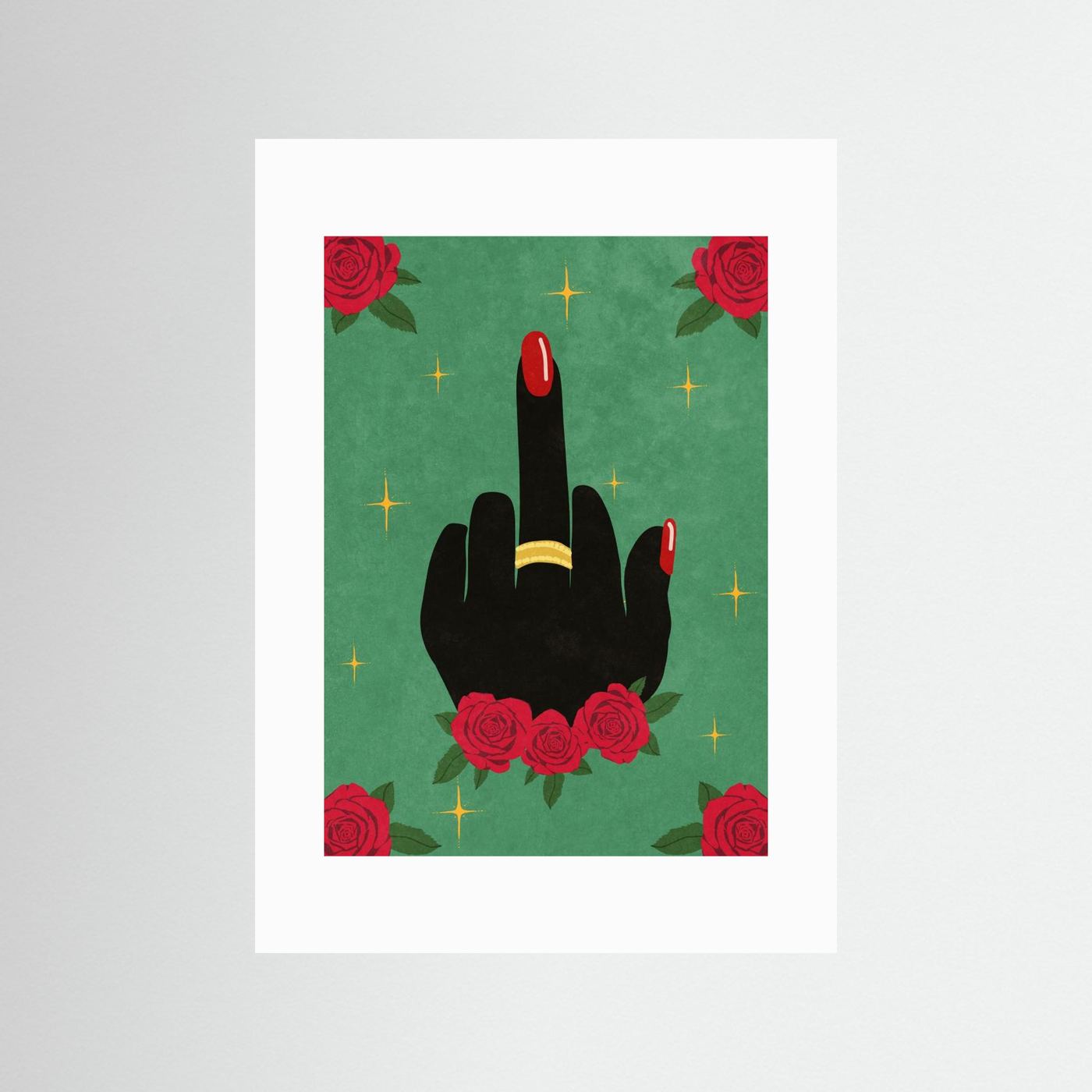 Middle Finger by Raissa Oltmanns