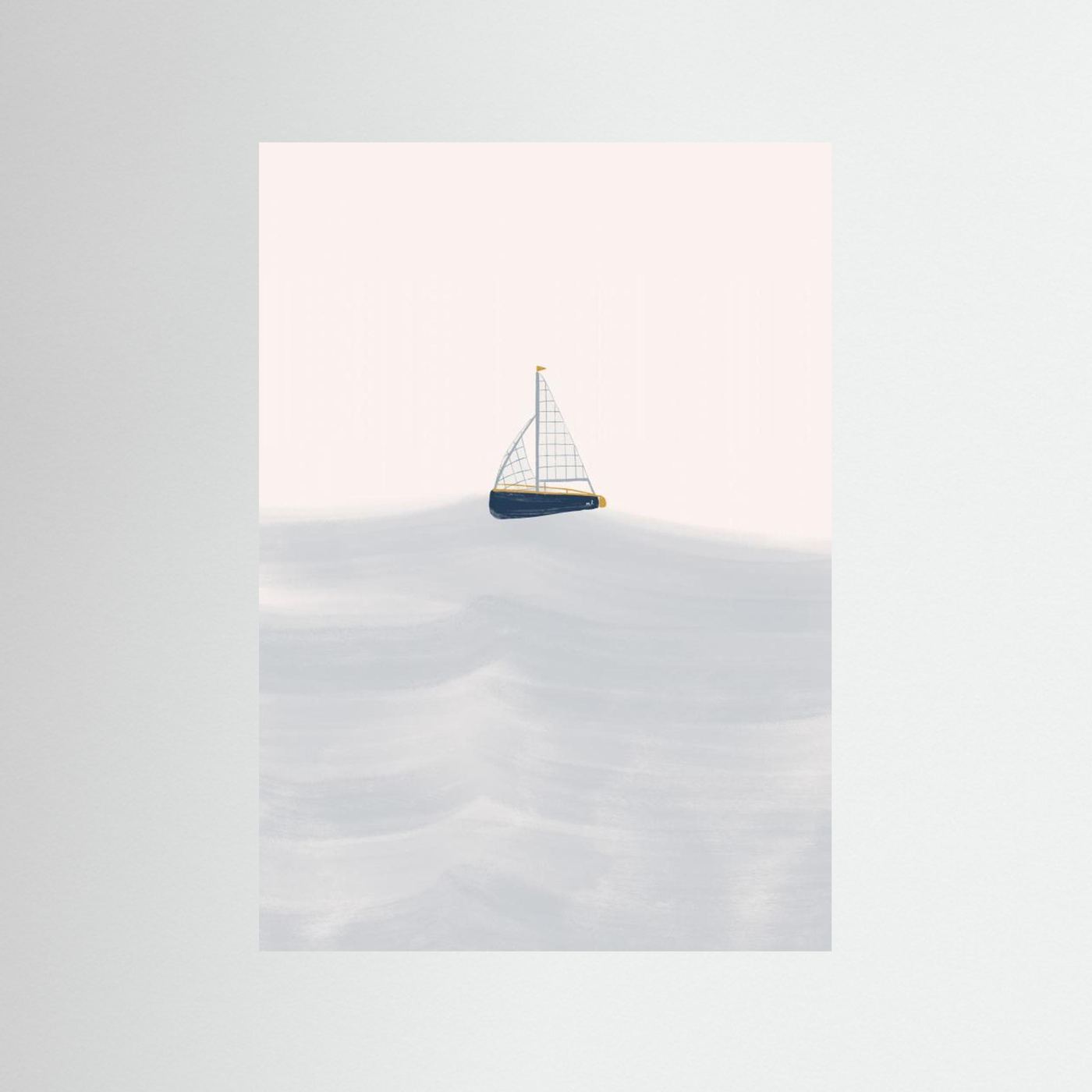 Sailing Boat by Menina Lisboa