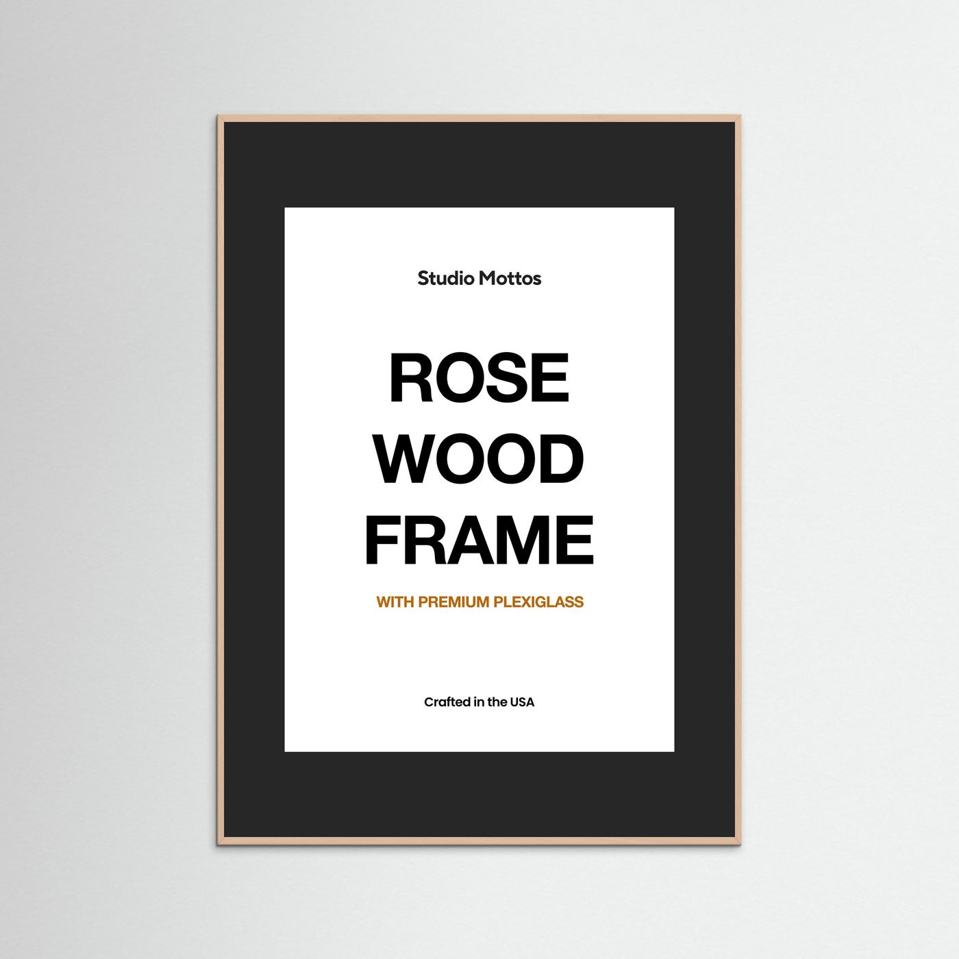 Rose Wood Frame