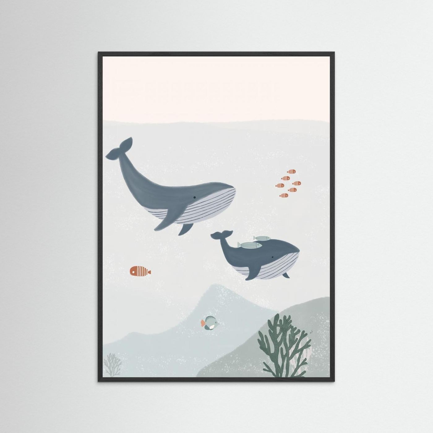 Two Whales by Menina Lisboa