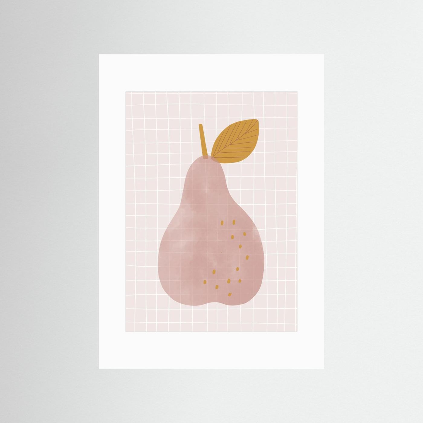 Pink Pear by Menina Lisboa