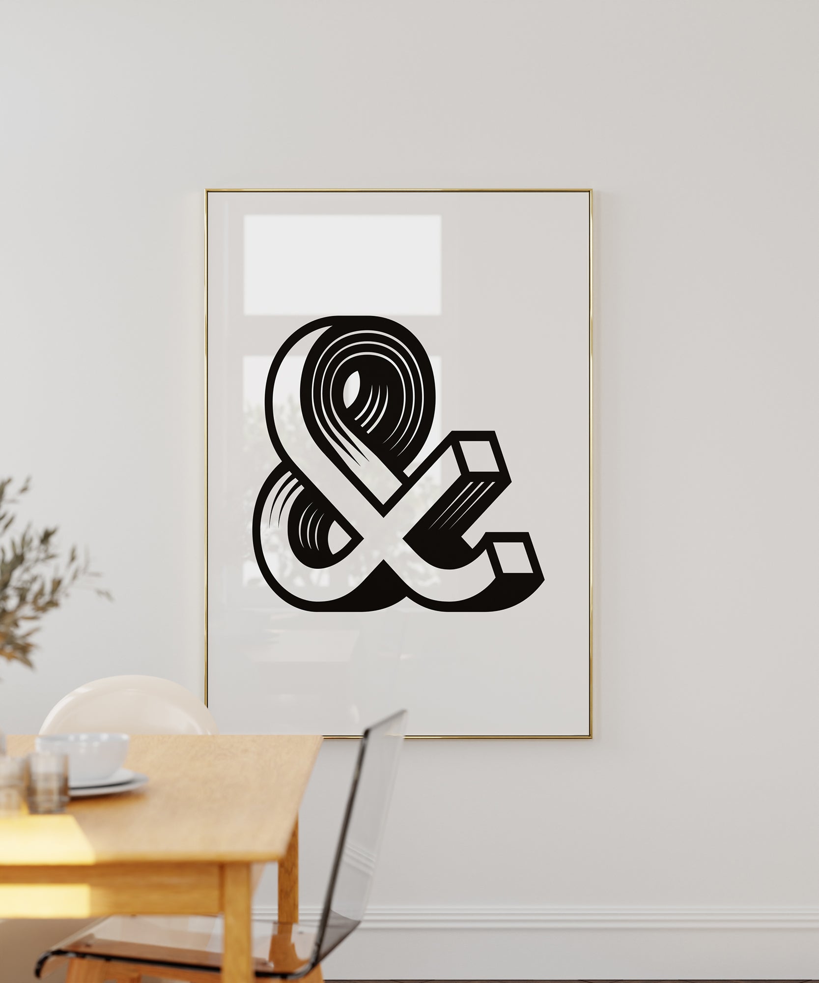 & LETTER B&W v4