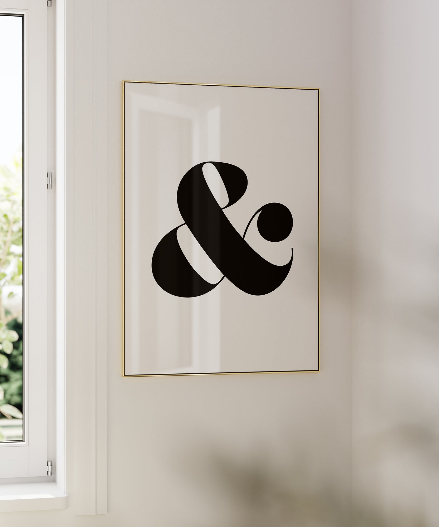 & LETTER B&W v3