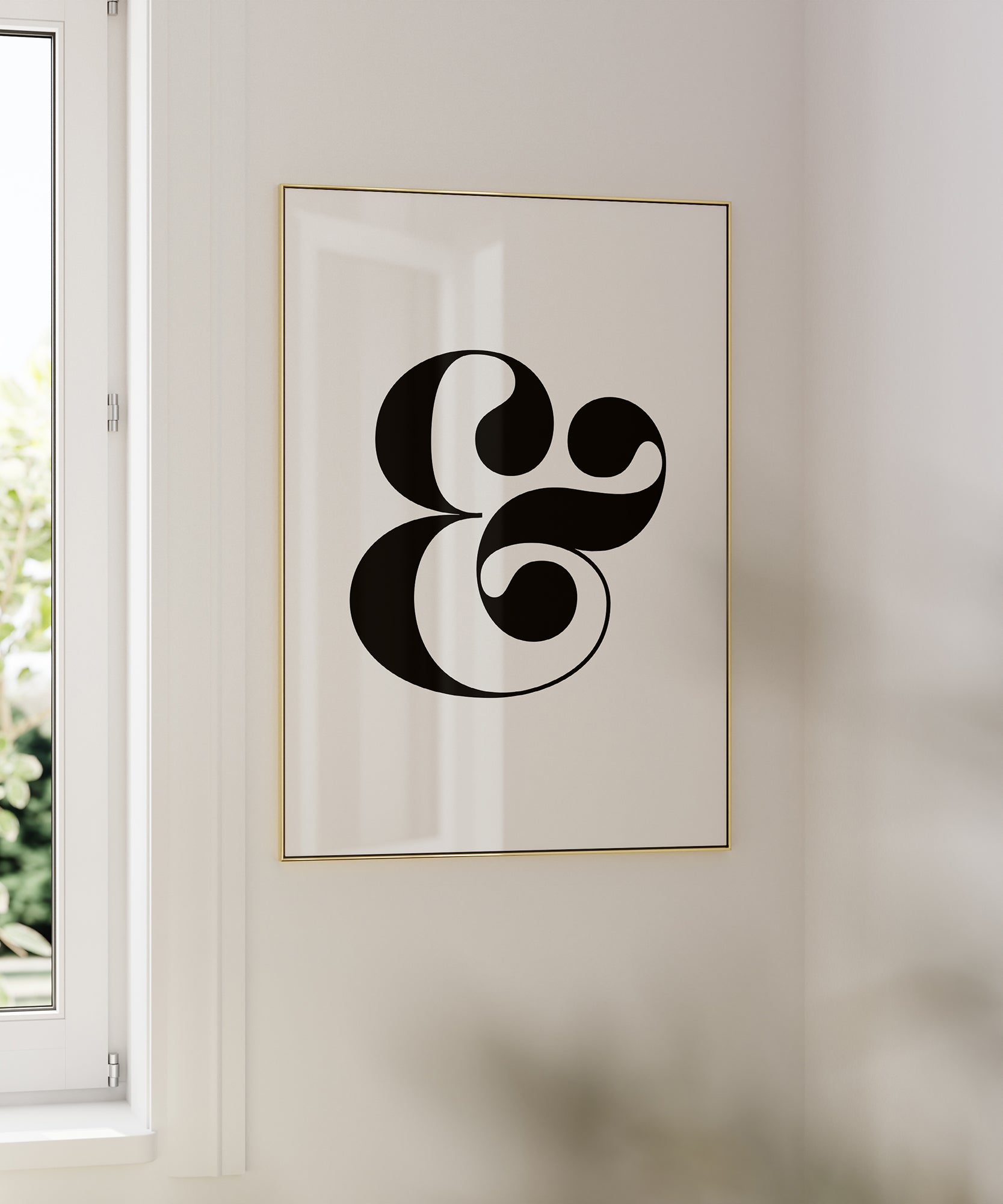& LETTER B&W