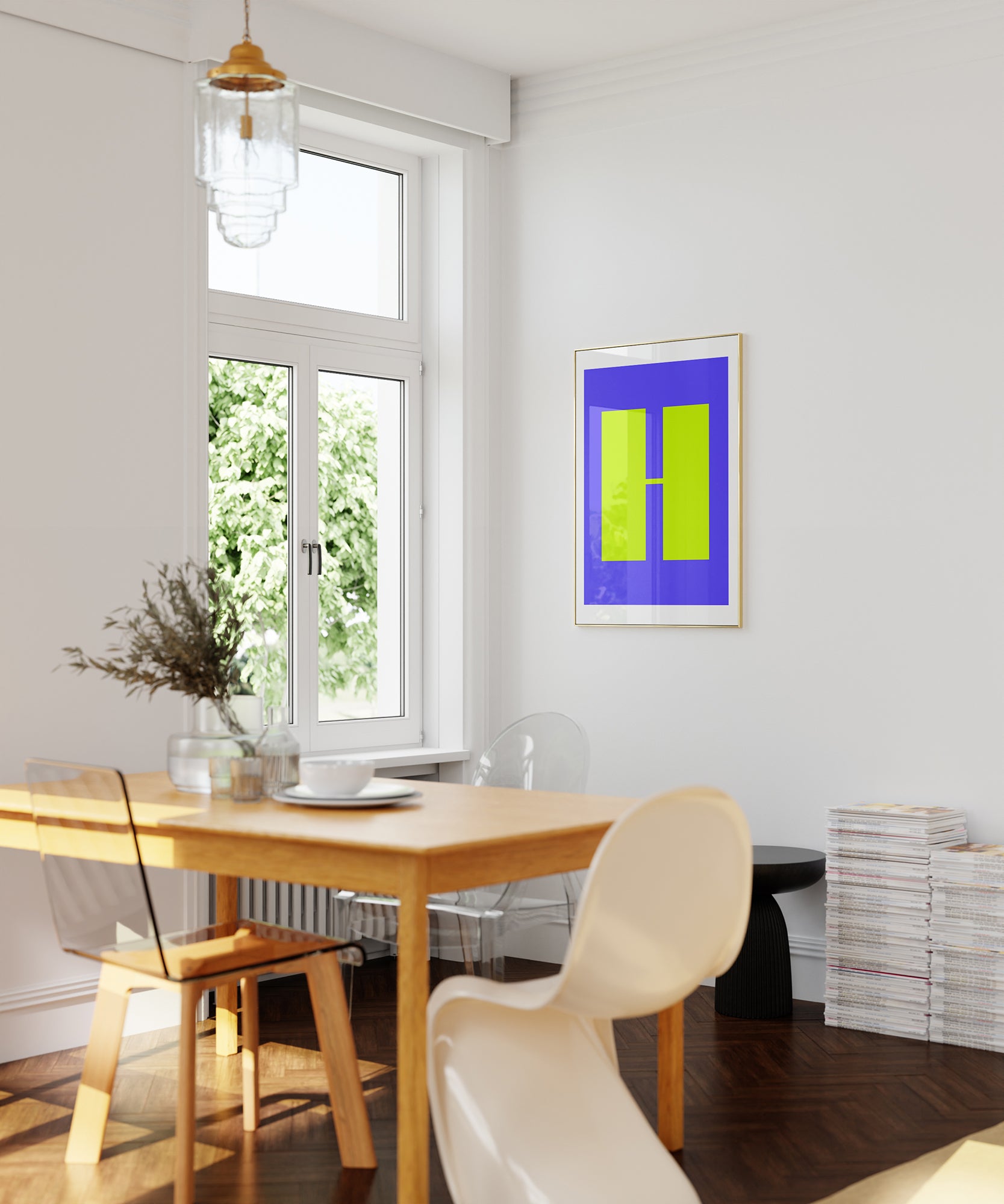 Elegant 'H LETTER' initial print, minimalist prints for a stylish personalized aesthetic.