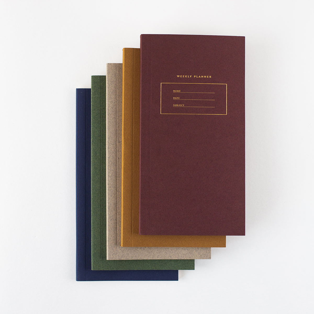 SOFTCOVER WEEKLY PLANNER / GREEN