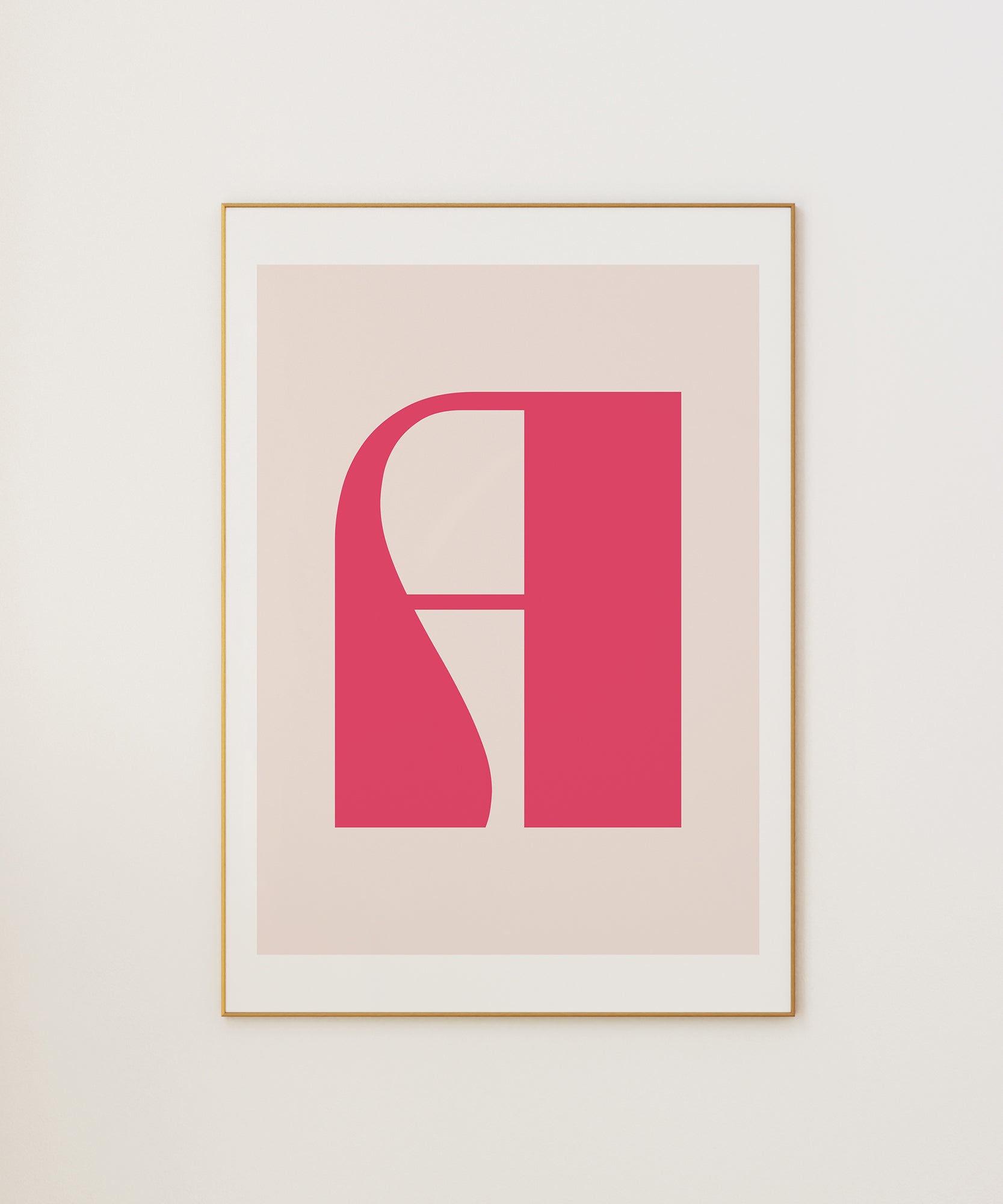 A LETTER PASTEL