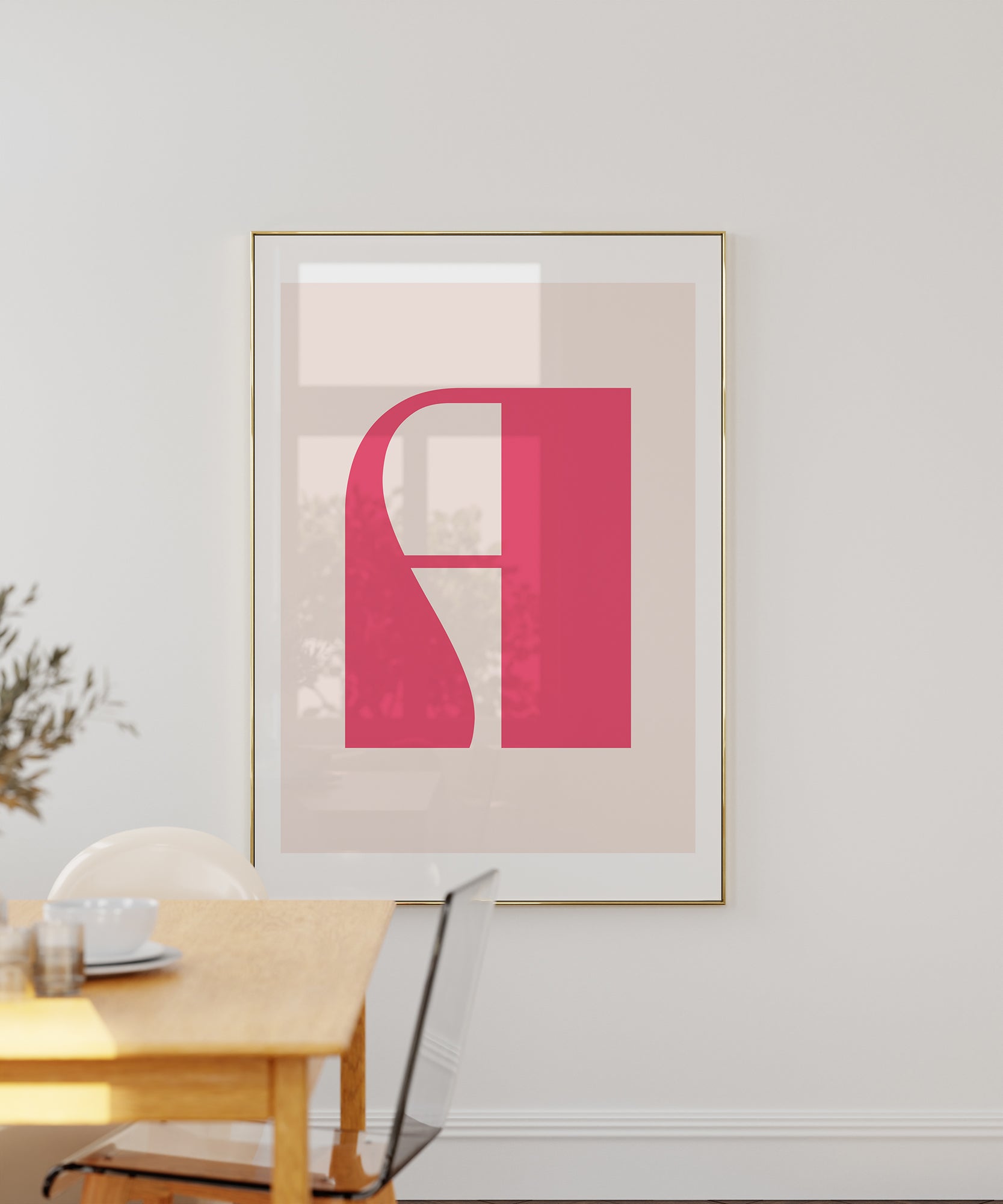 A LETTER PASTEL