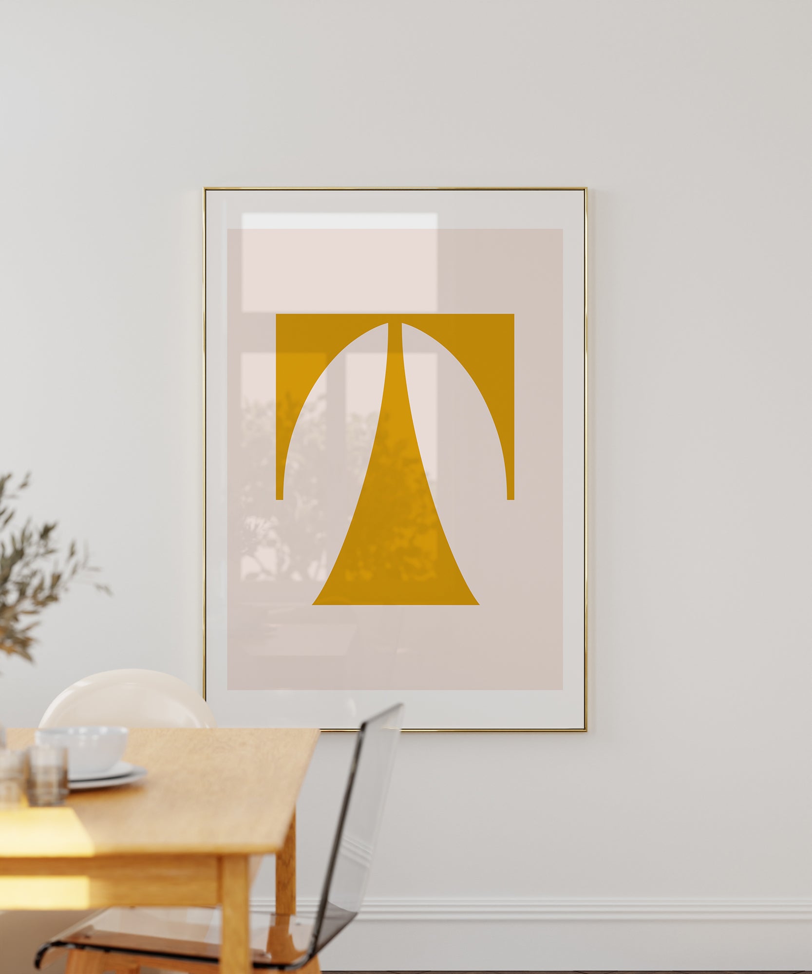 Elegant pastel 'T LETTER PASTEL' initial, aesthetic wall art for modern kids' room or living room.