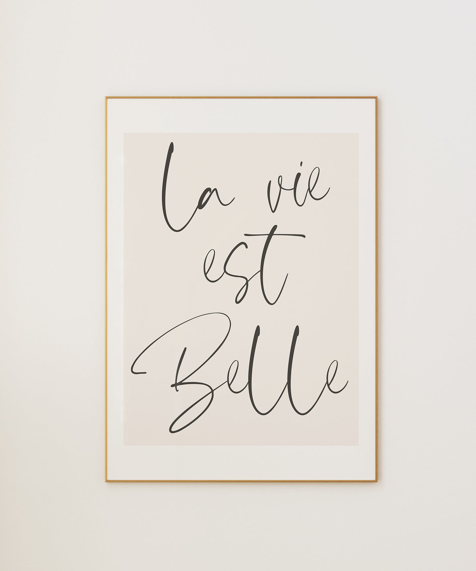La Vie Est Belle