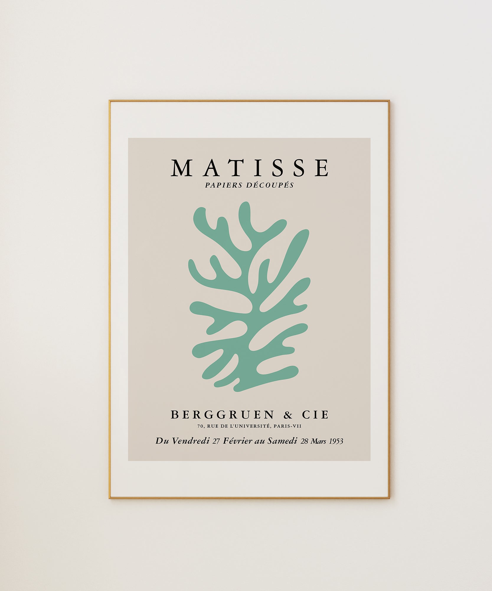MATISSE EXHIBITION v5' bold abstract art, minimalist prints for a sharp modern aesthetic.