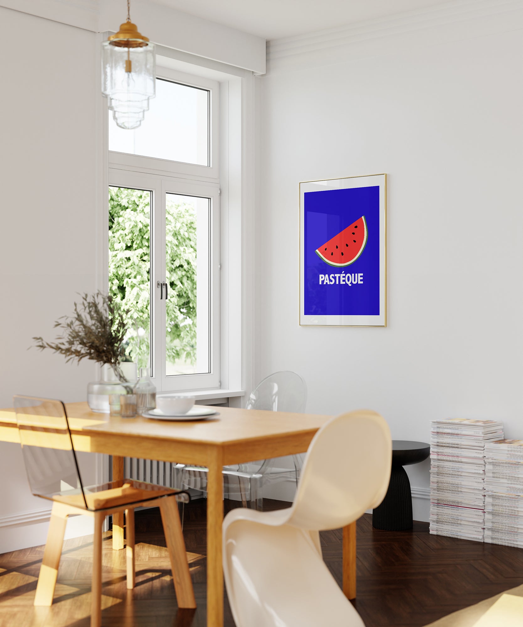 Pasteque Neon Cobalt