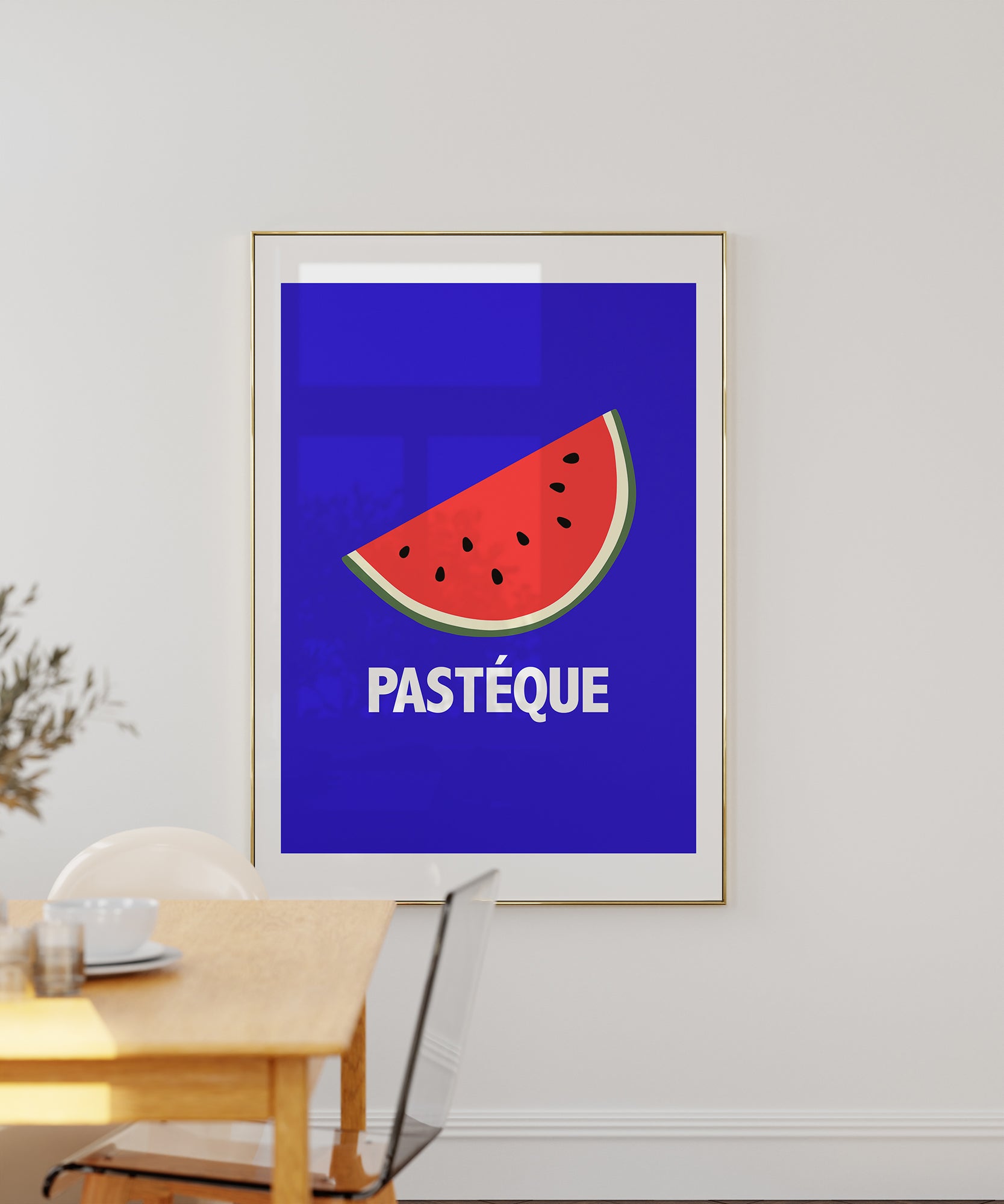 Pasteque Neon Cobalt