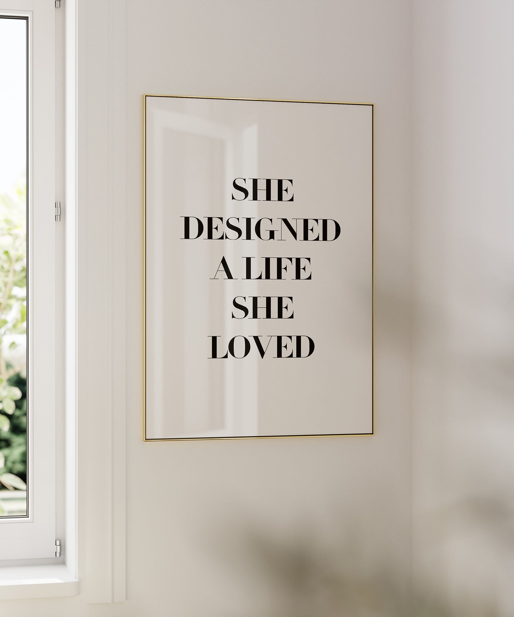 She Designed A Life